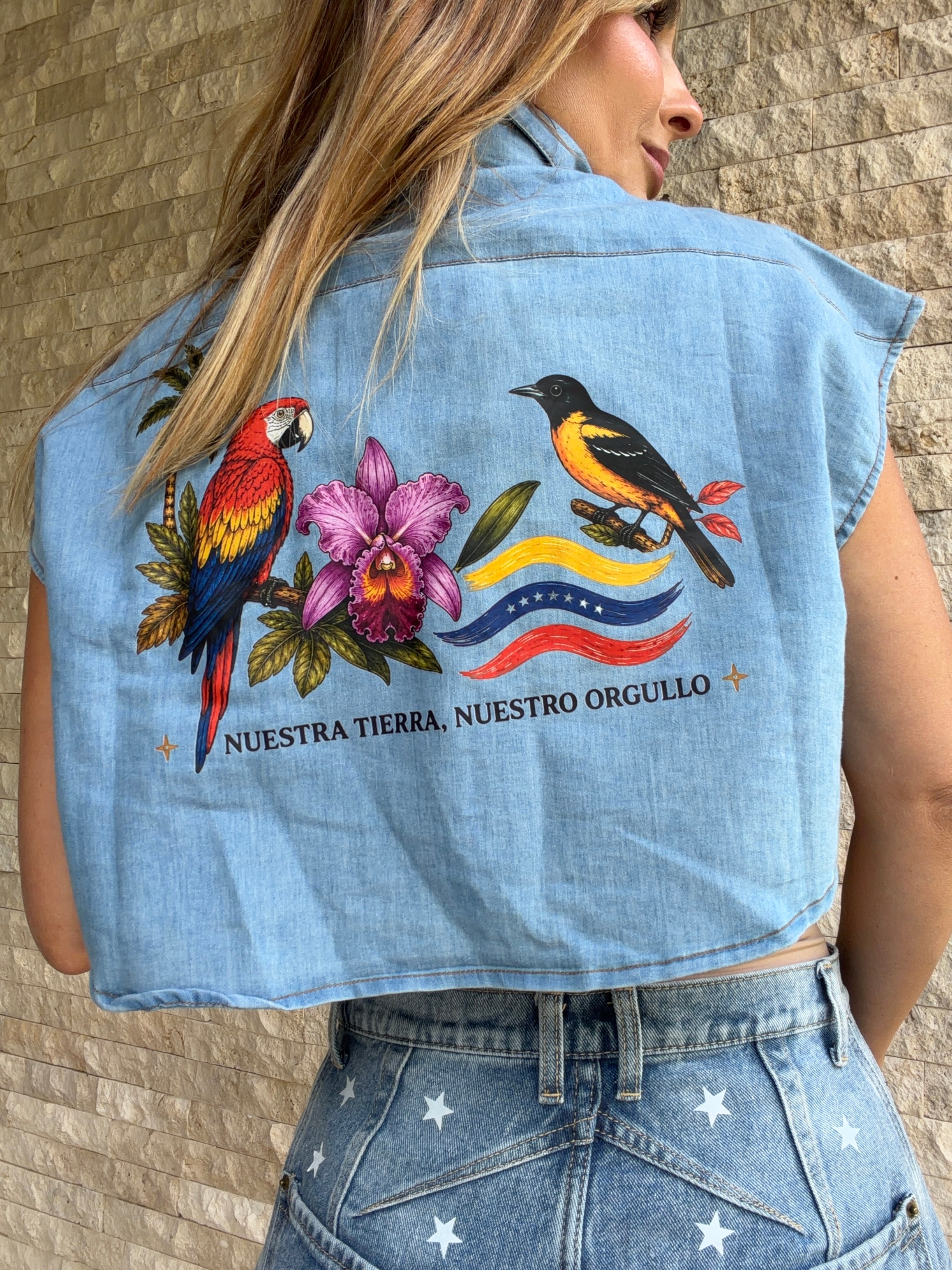 Top Denim Sticker