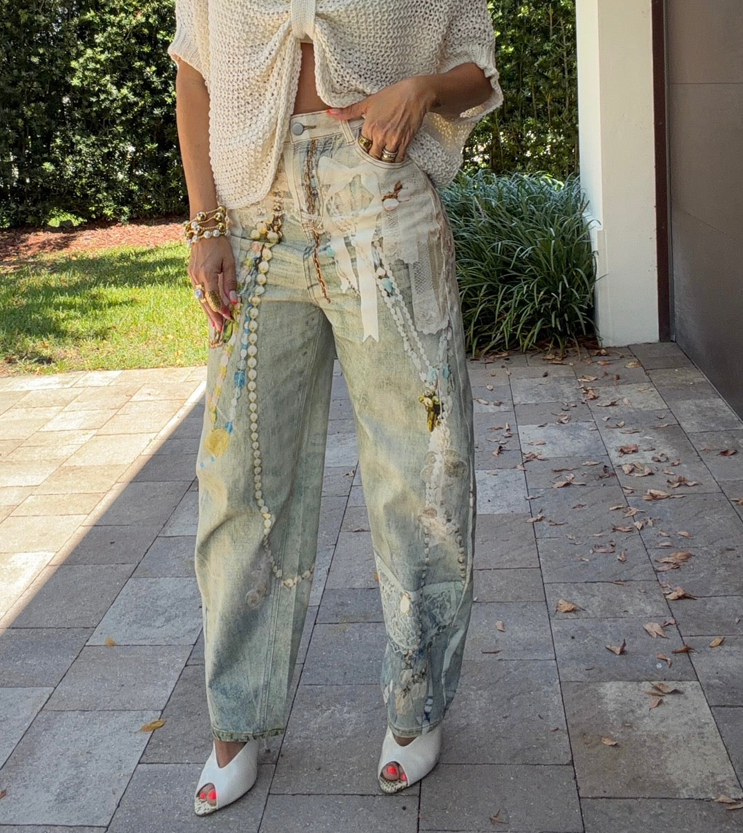 Jeans Barrel Cadena