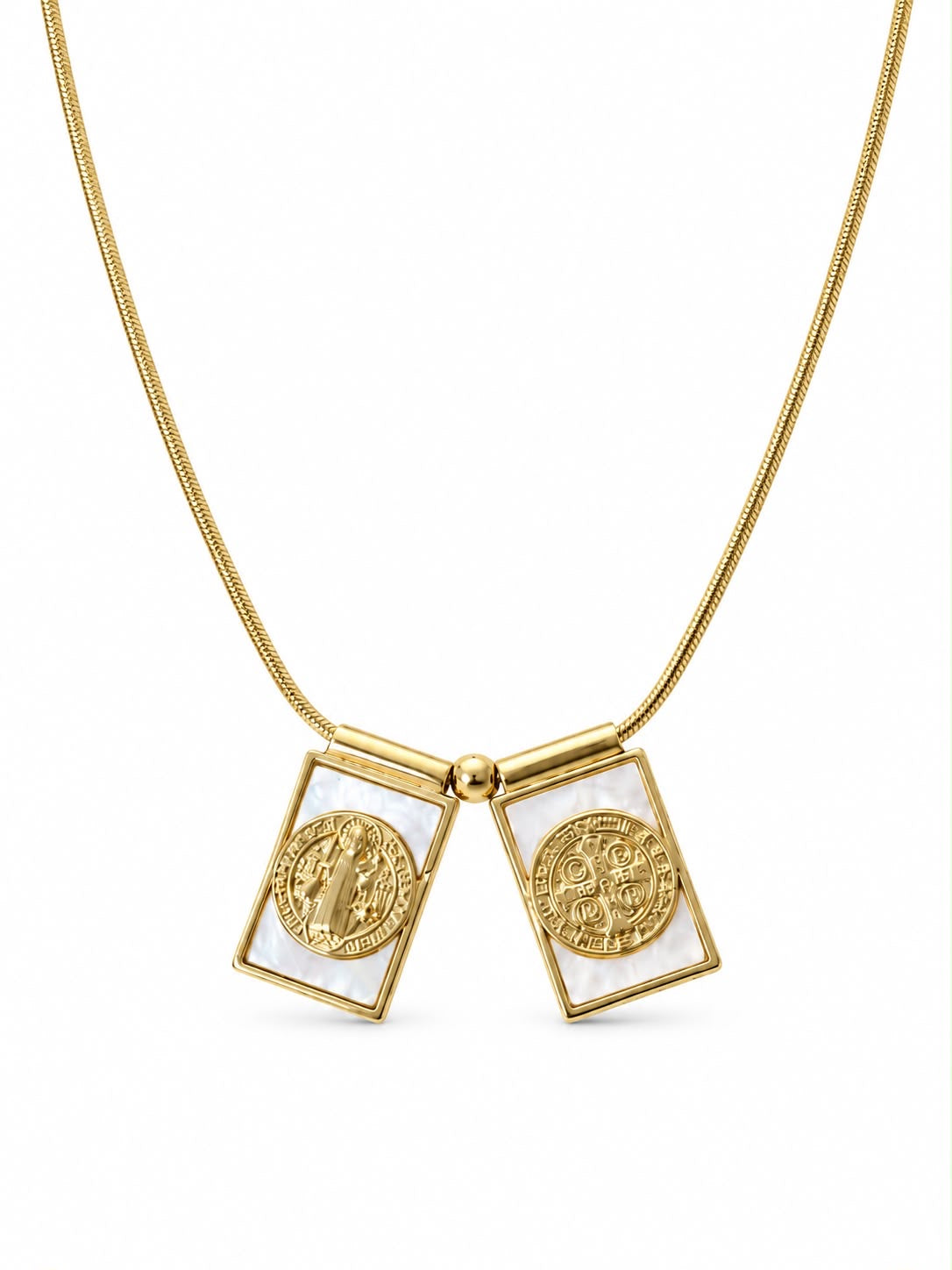 Saint Benedict Cross Necklace