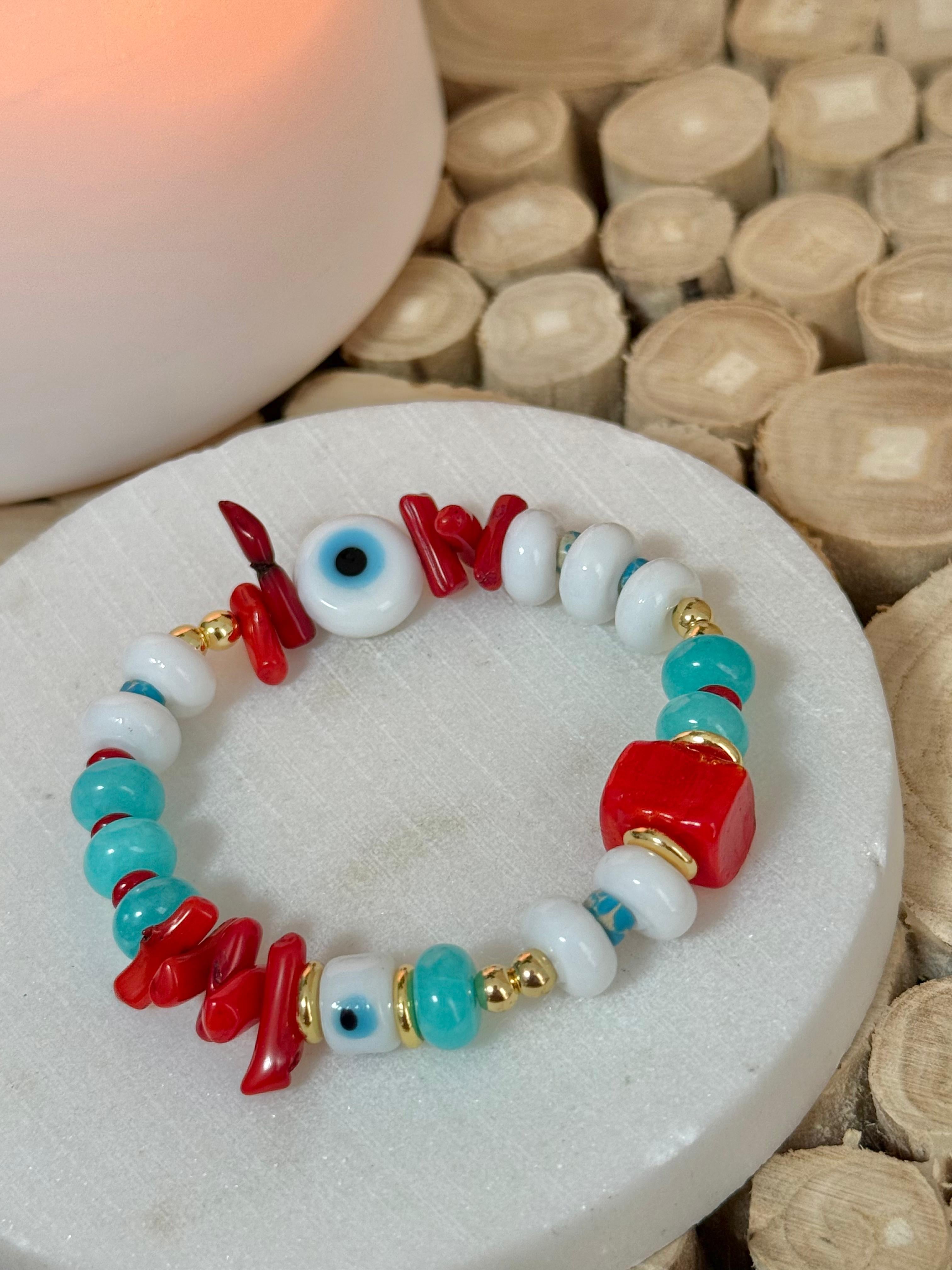 Pulsera Lucky White