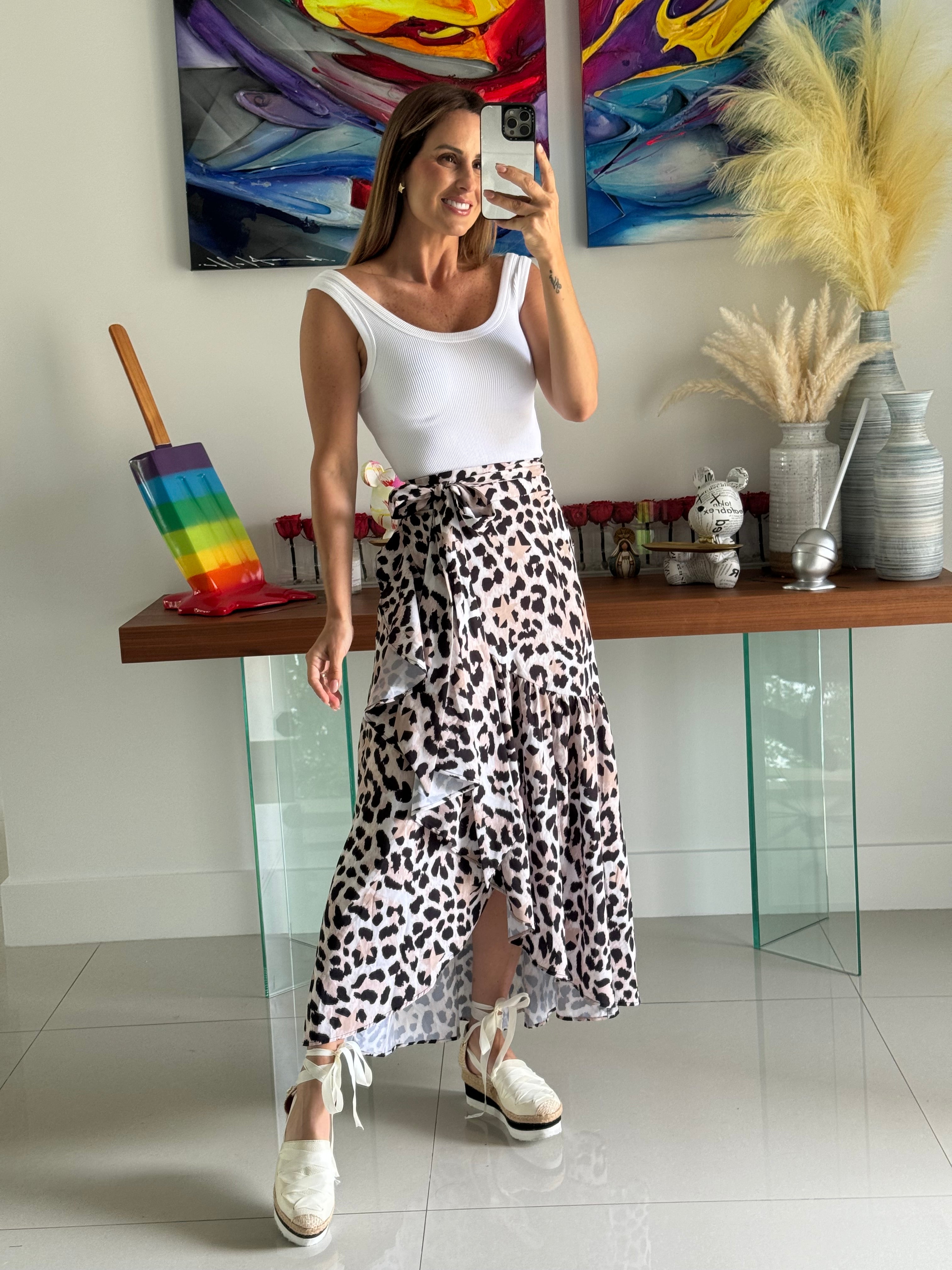 Skirt Maxi AP Beige