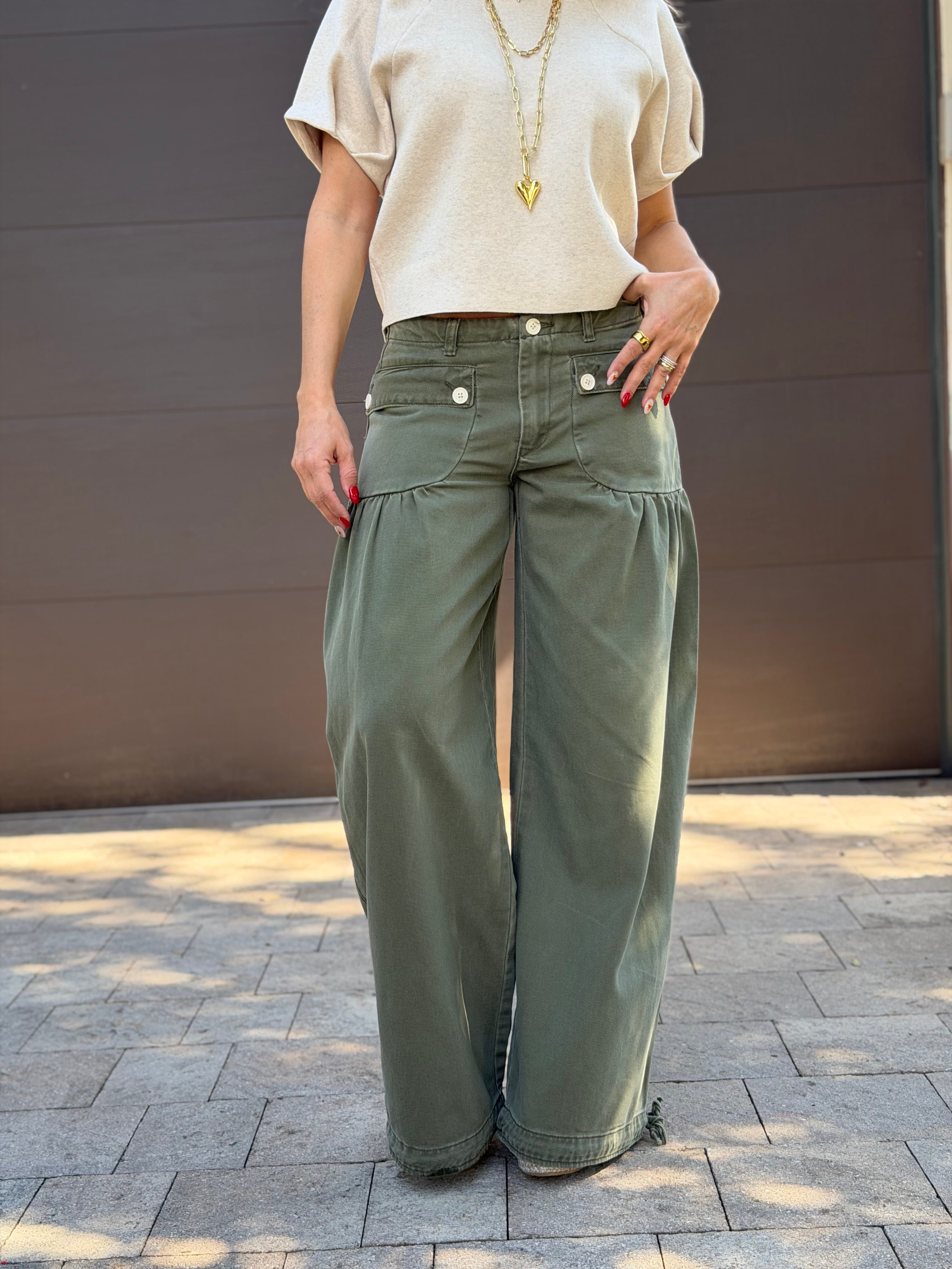 Jeans Menta