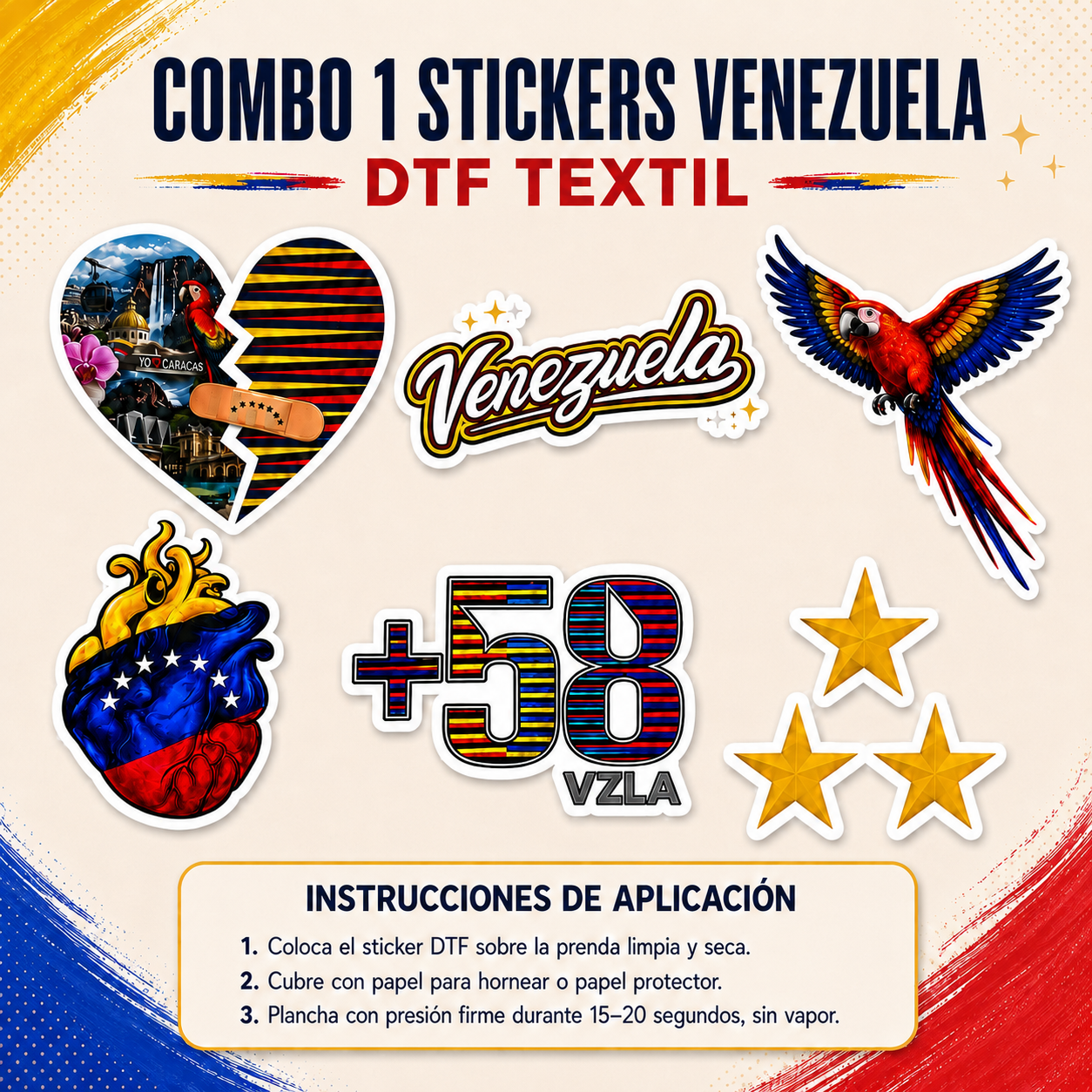 Sticker Combo Venezuela