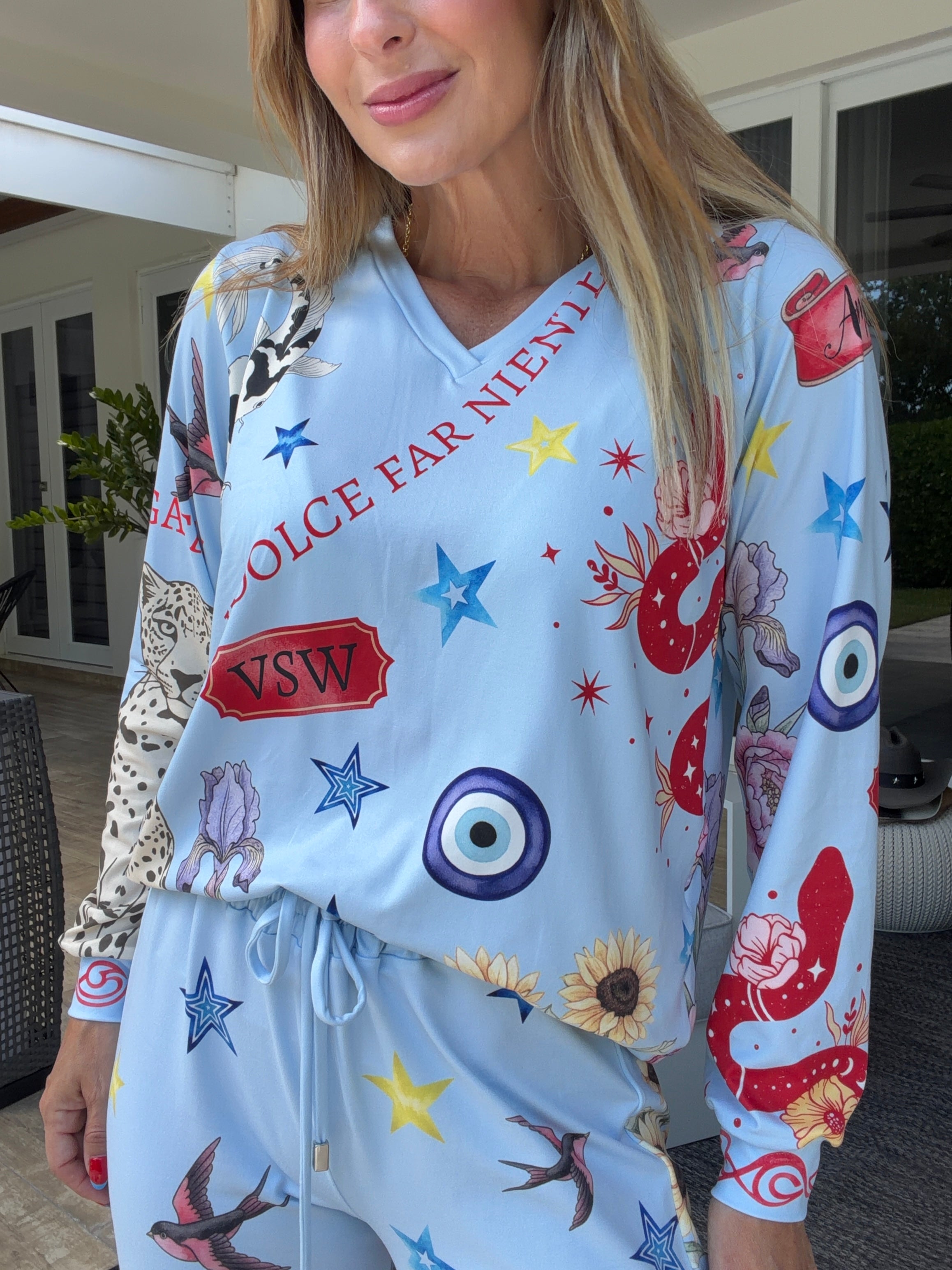 Pijama VSW Amore Blue