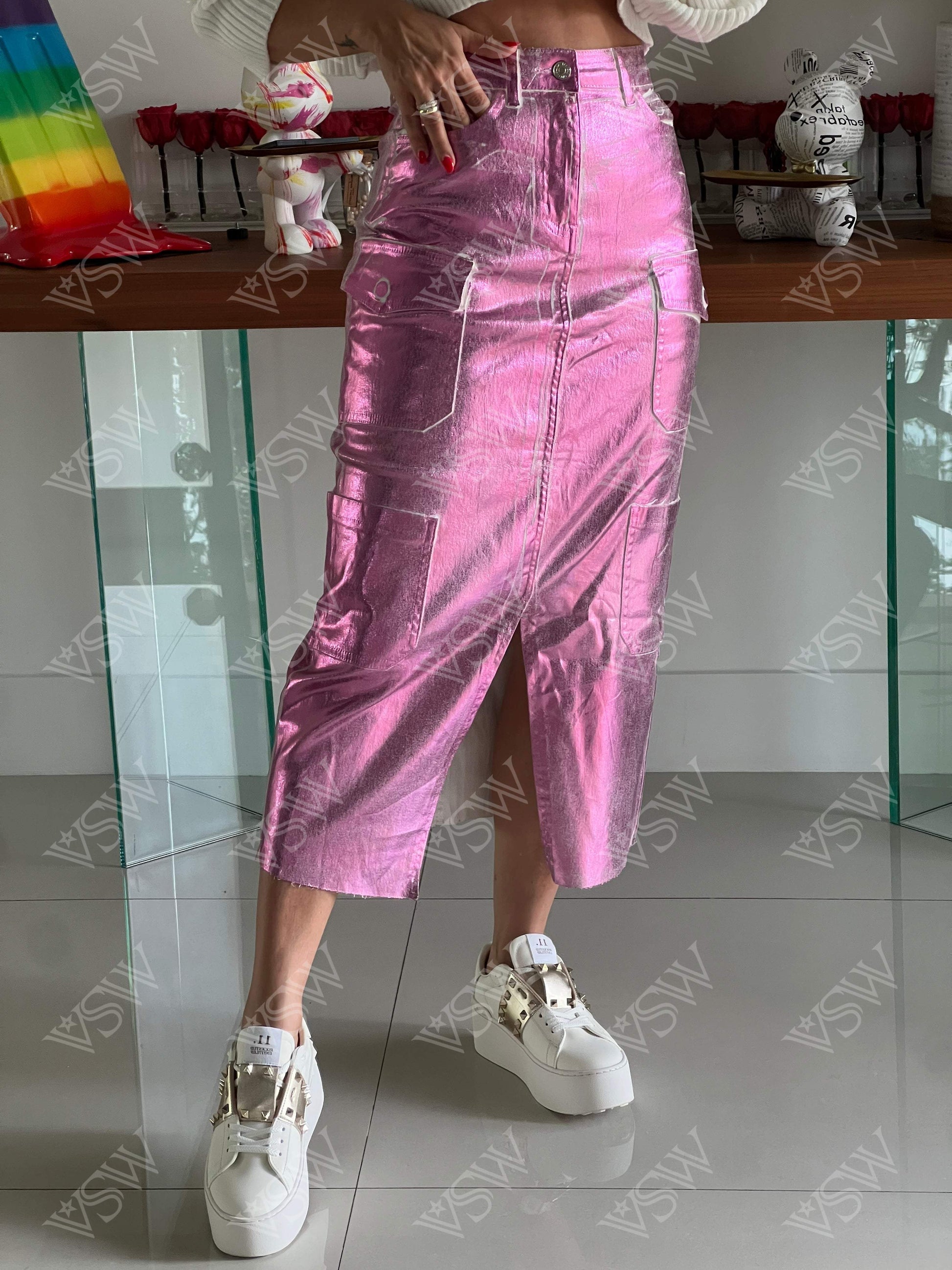 Skirt Meta Rainbow - Skirt from [store] by LA - women skirt