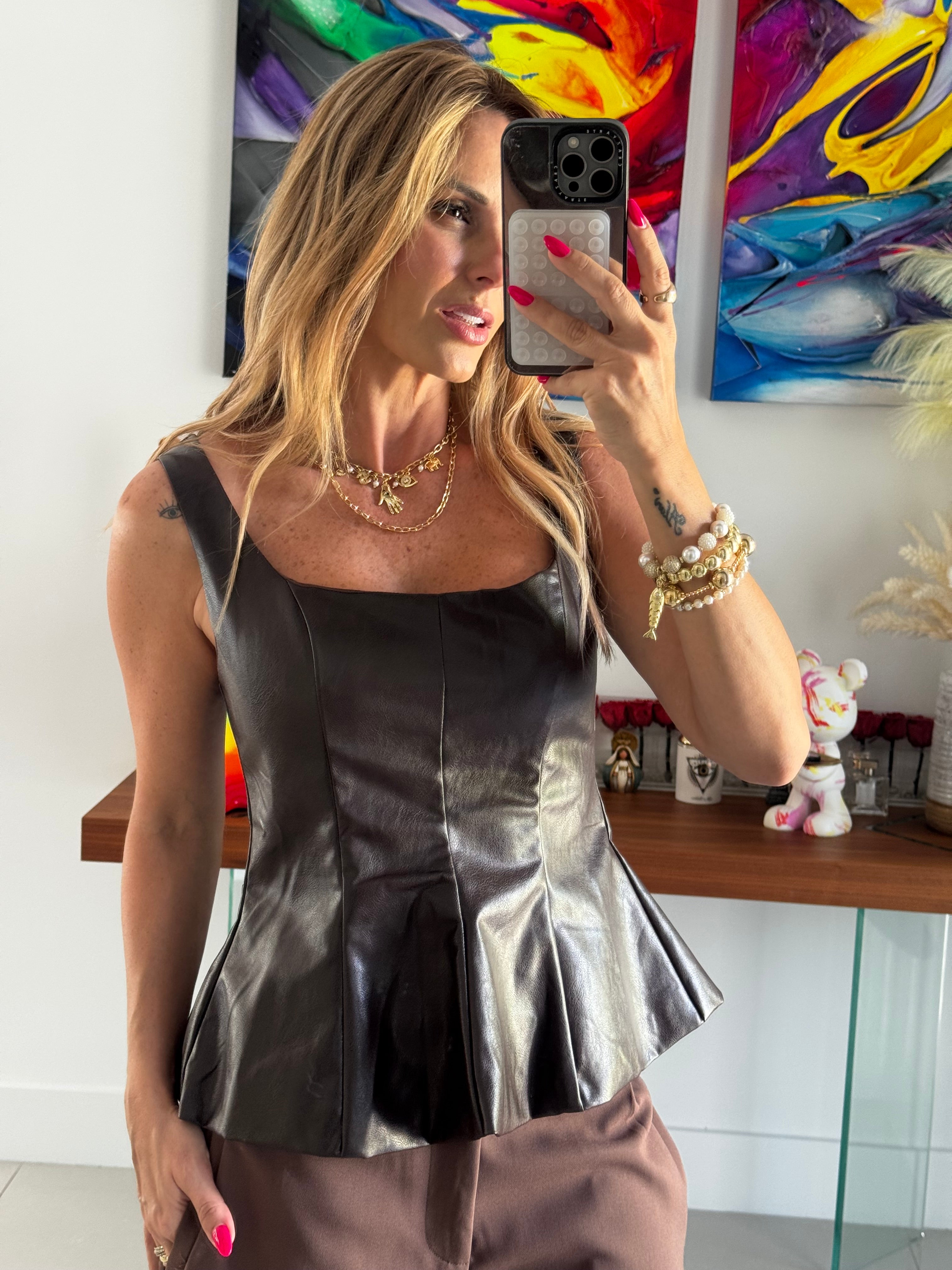 Top Brown Otoño