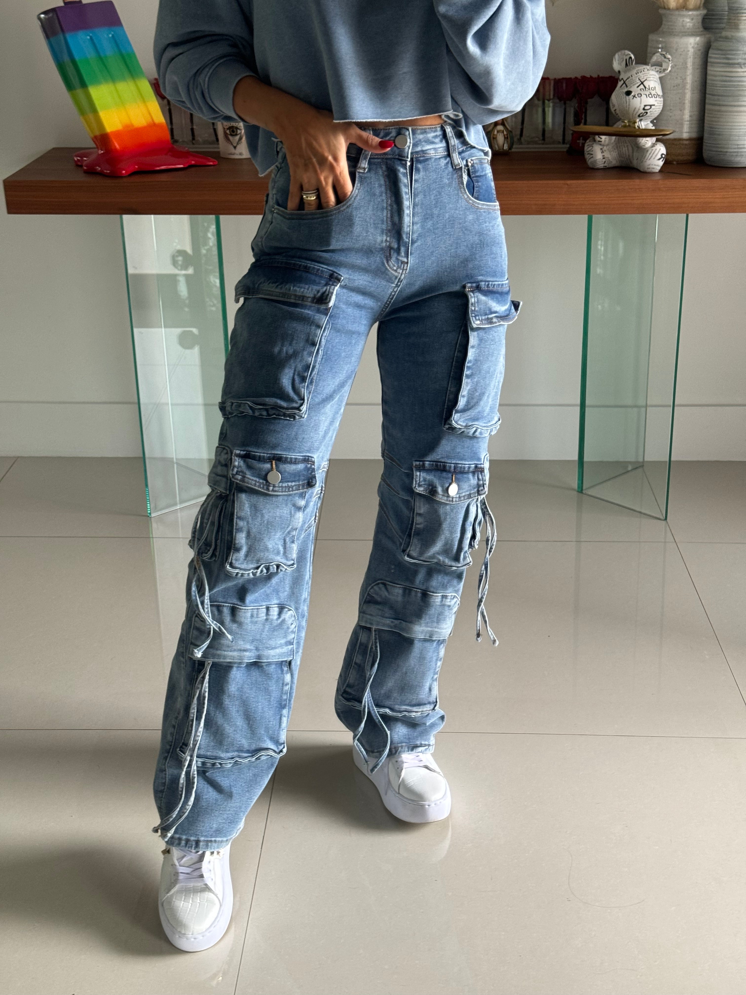 Jeans Cargo Fill