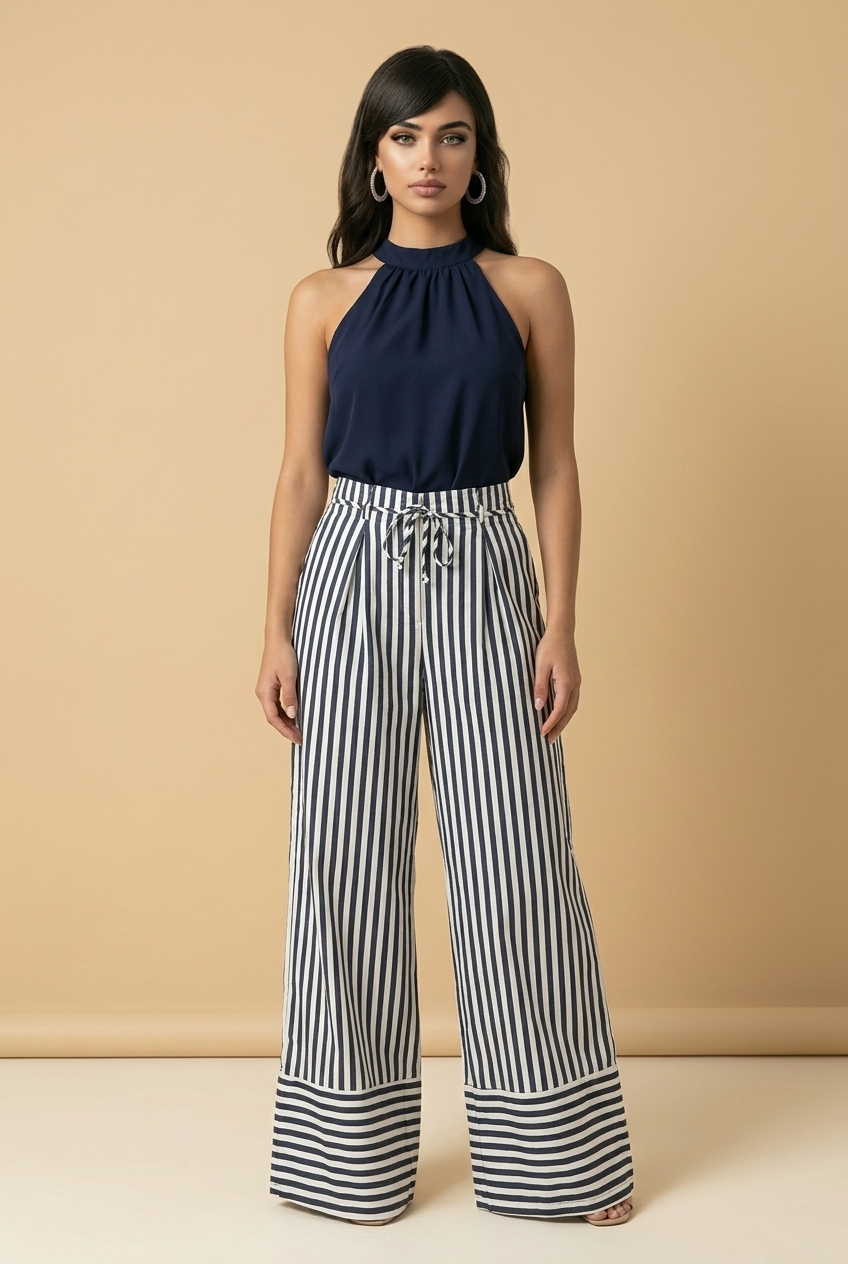 Jumpsuit Line Navy