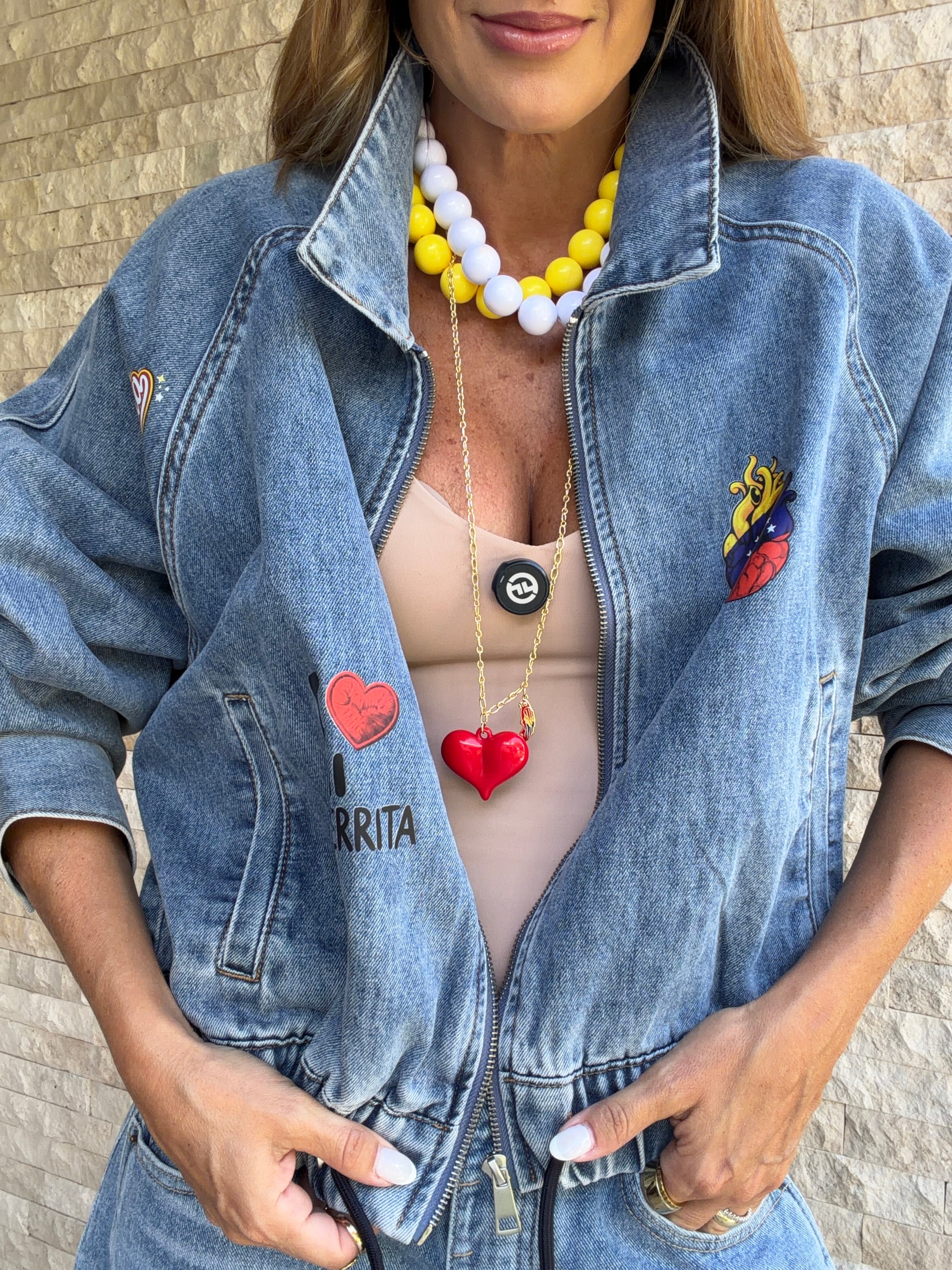 Jacket Denim Sticker