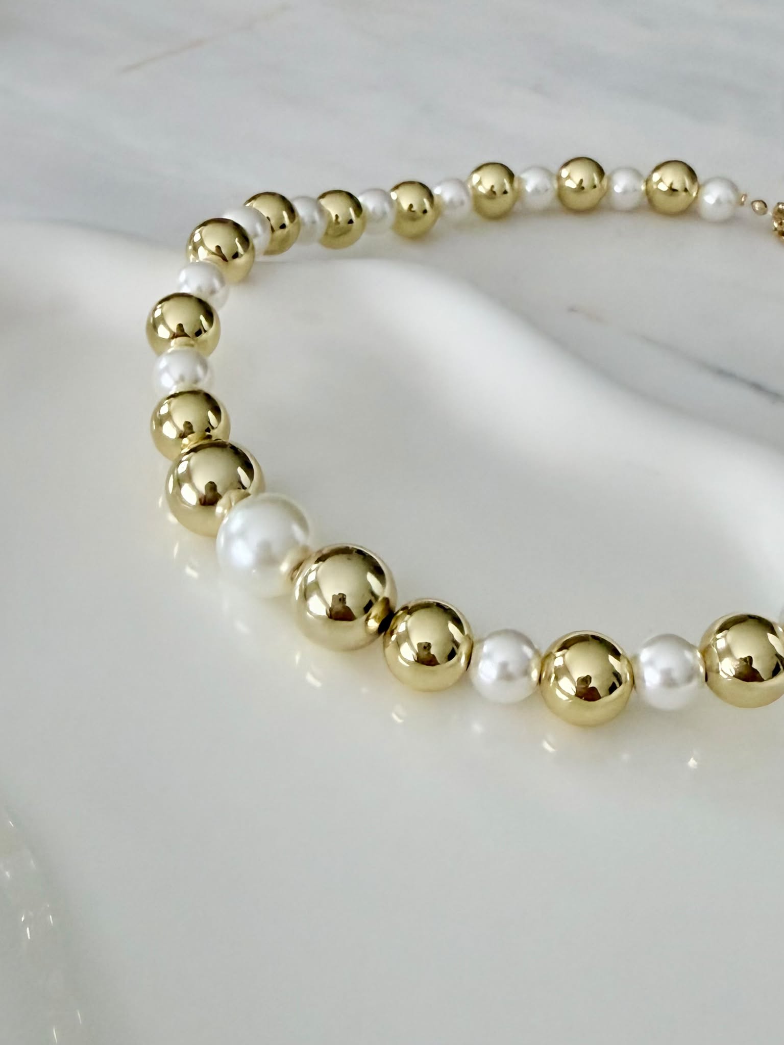 Choker Balin Pearl