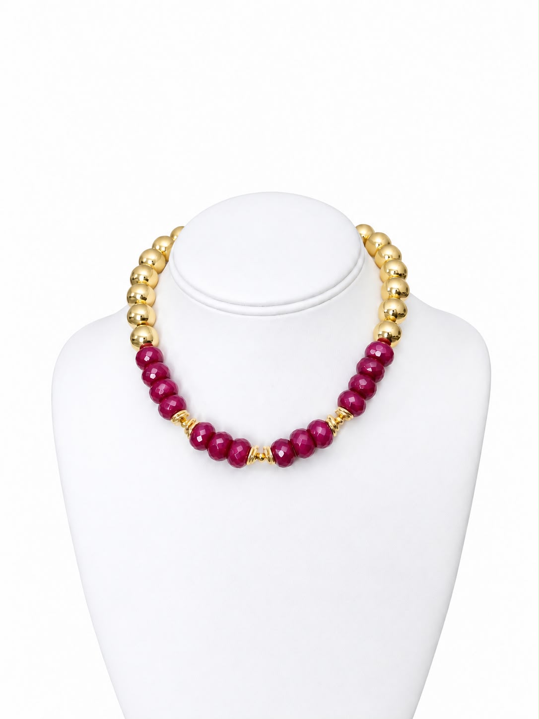Burgundy Presence Necklace