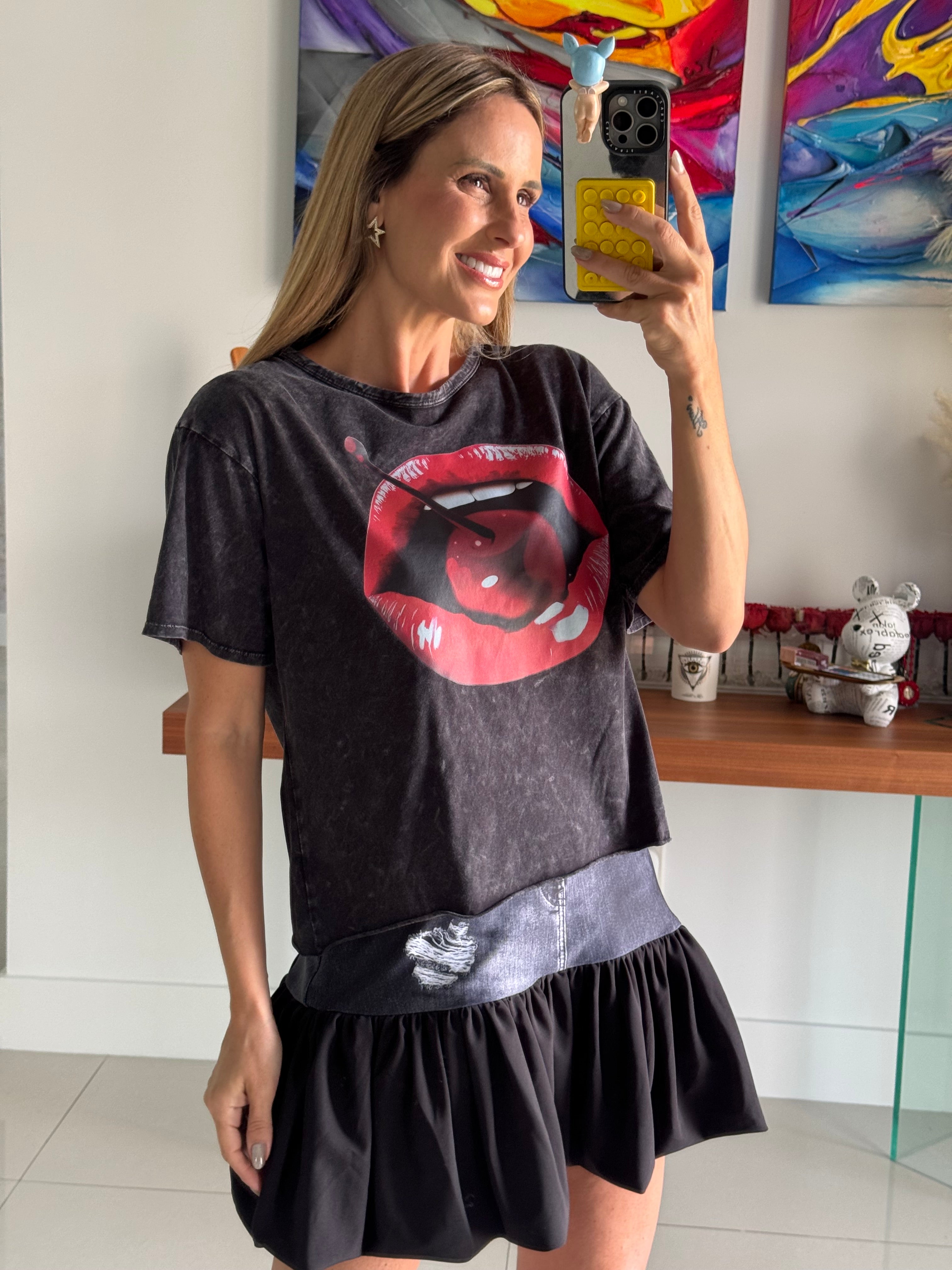 T-shirt Lip Cherry