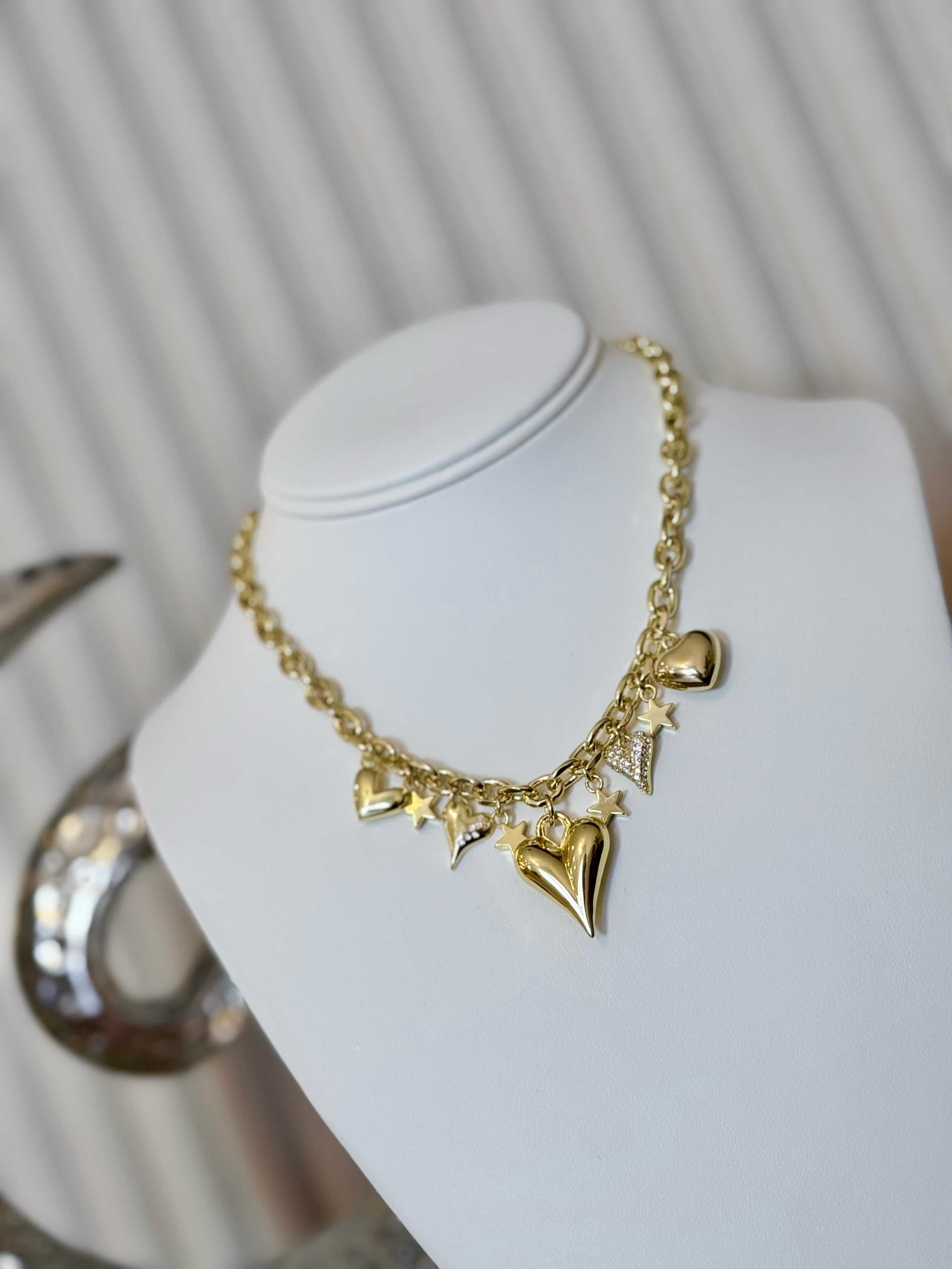 Collar Golden Love