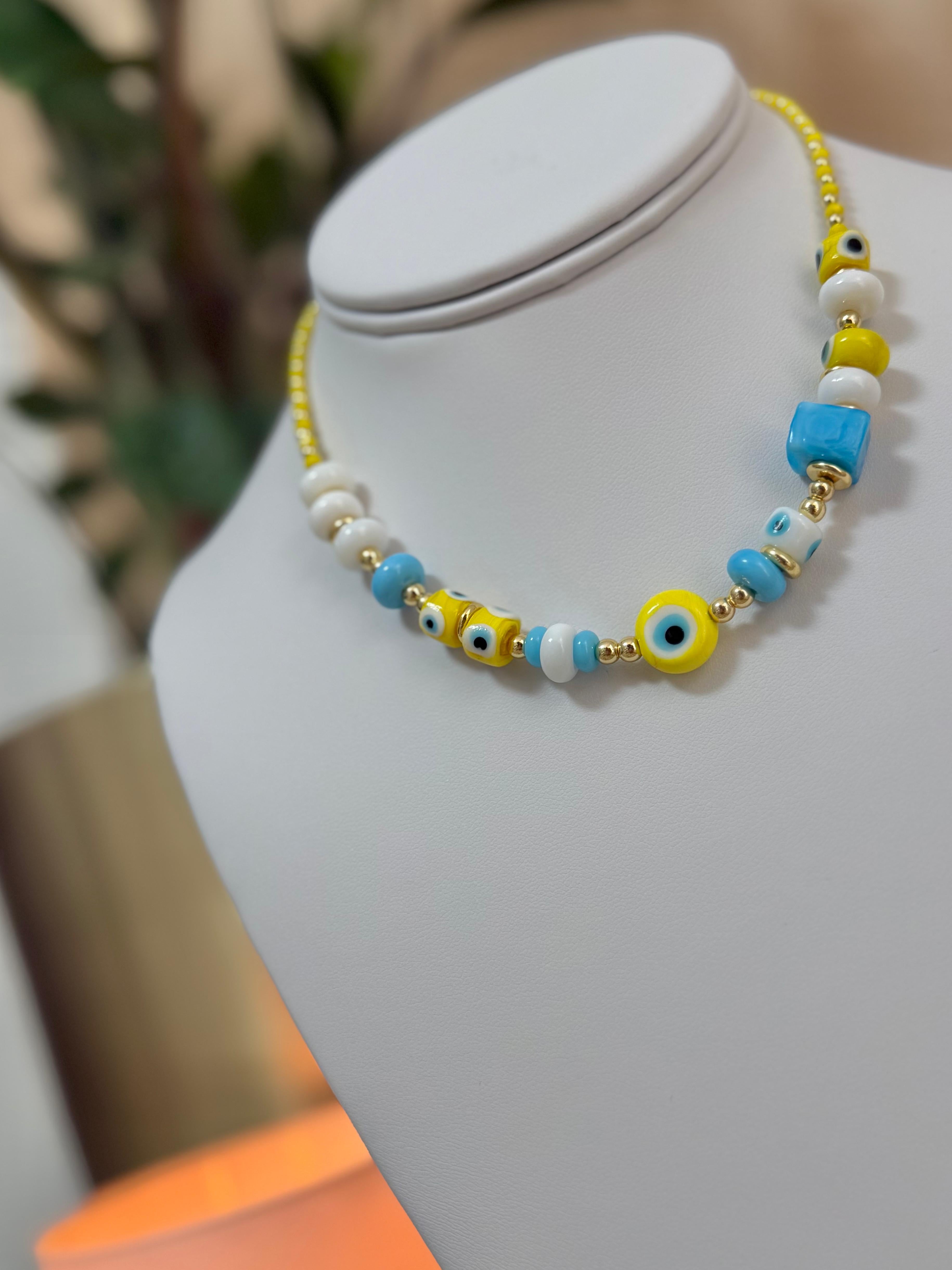 Choker Lucky Yellow