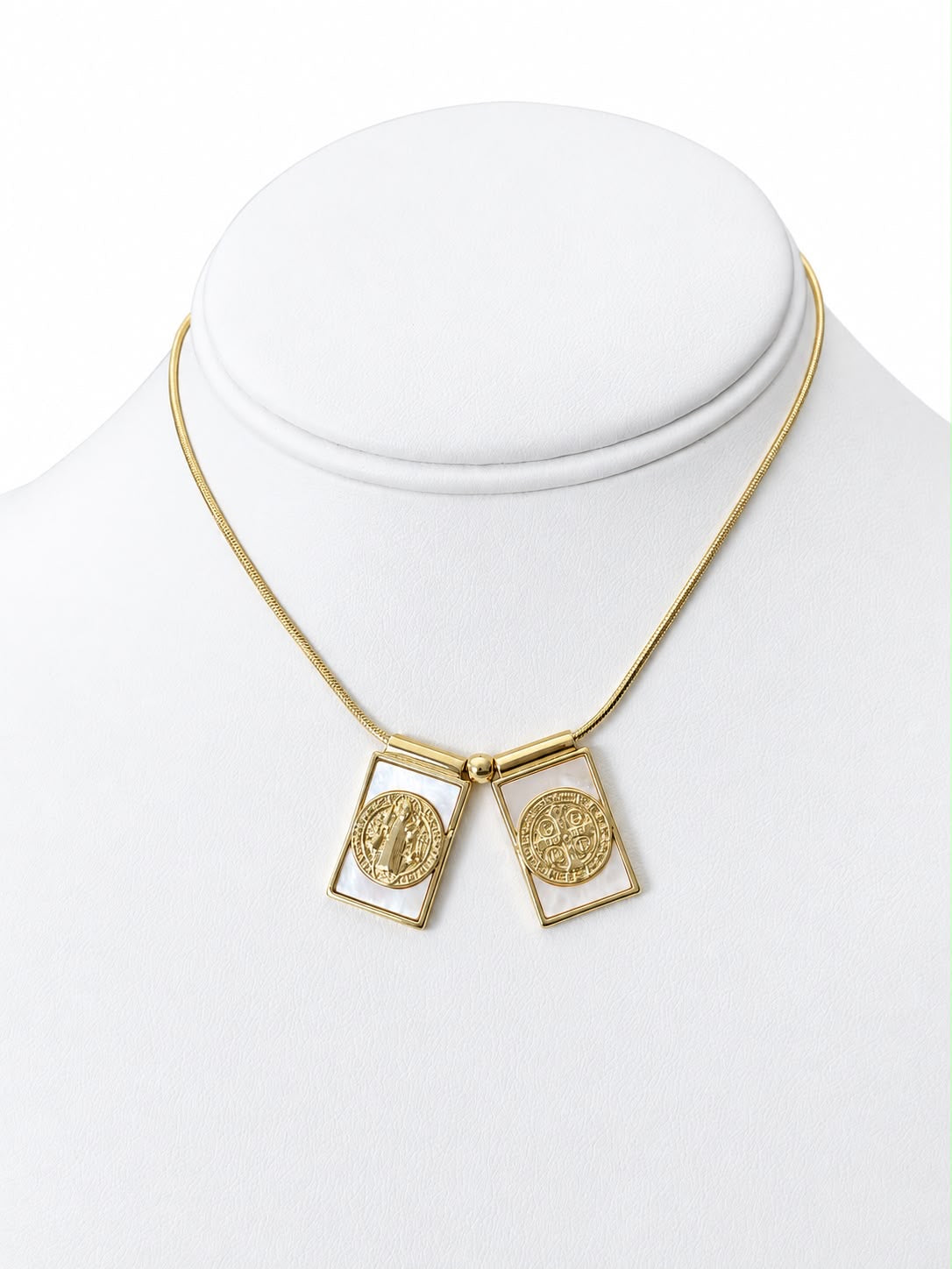 Saint Benedict Cross Necklace