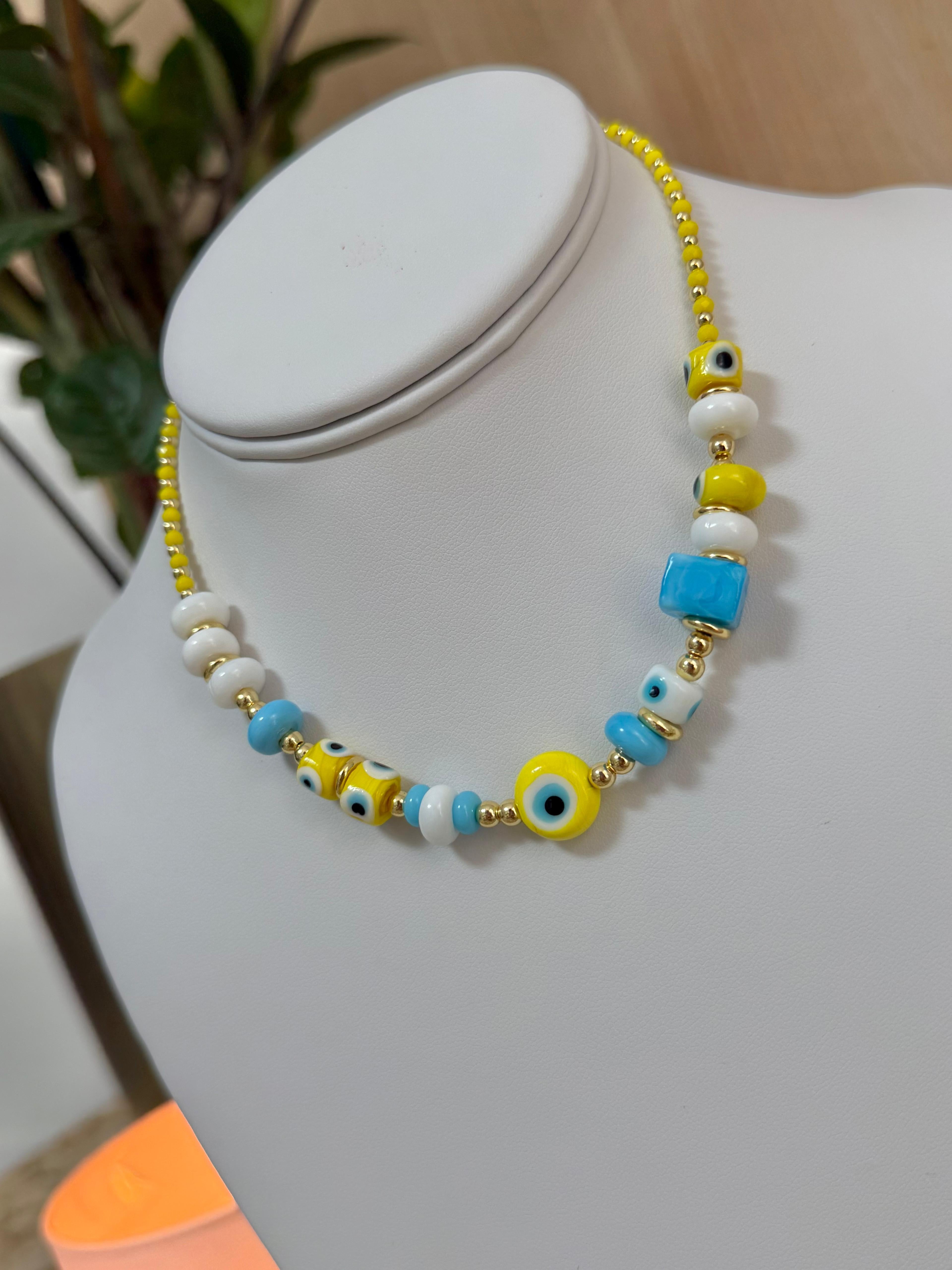 Choker Lucky Yellow