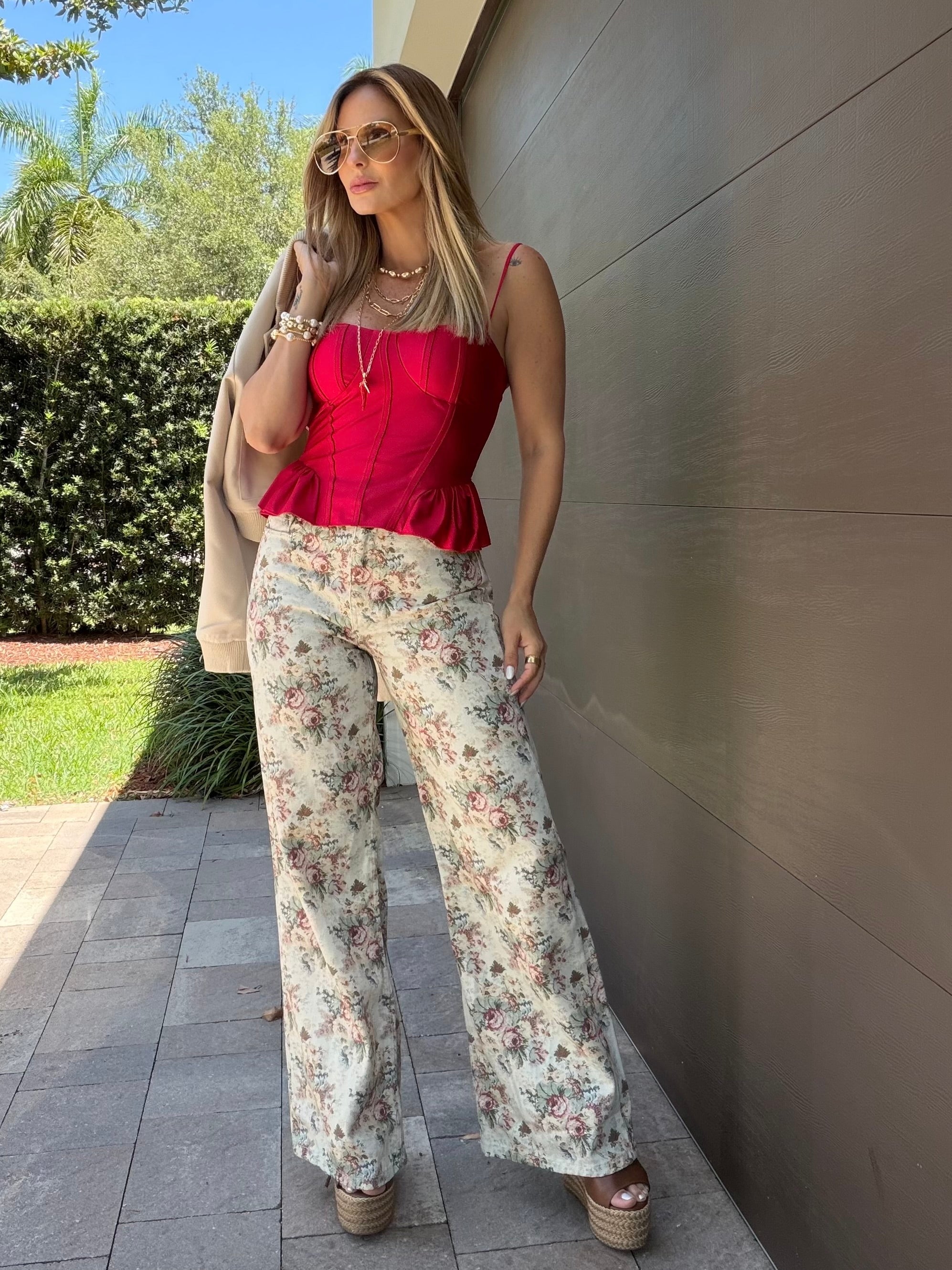Jeans Floral wow