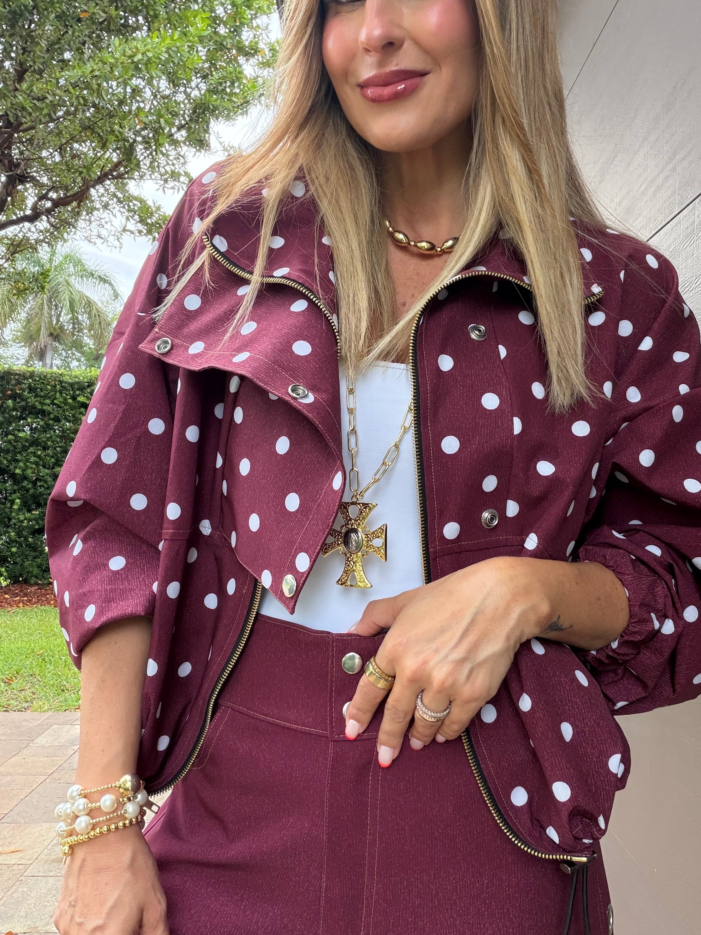 Jacket VSW Polka dots