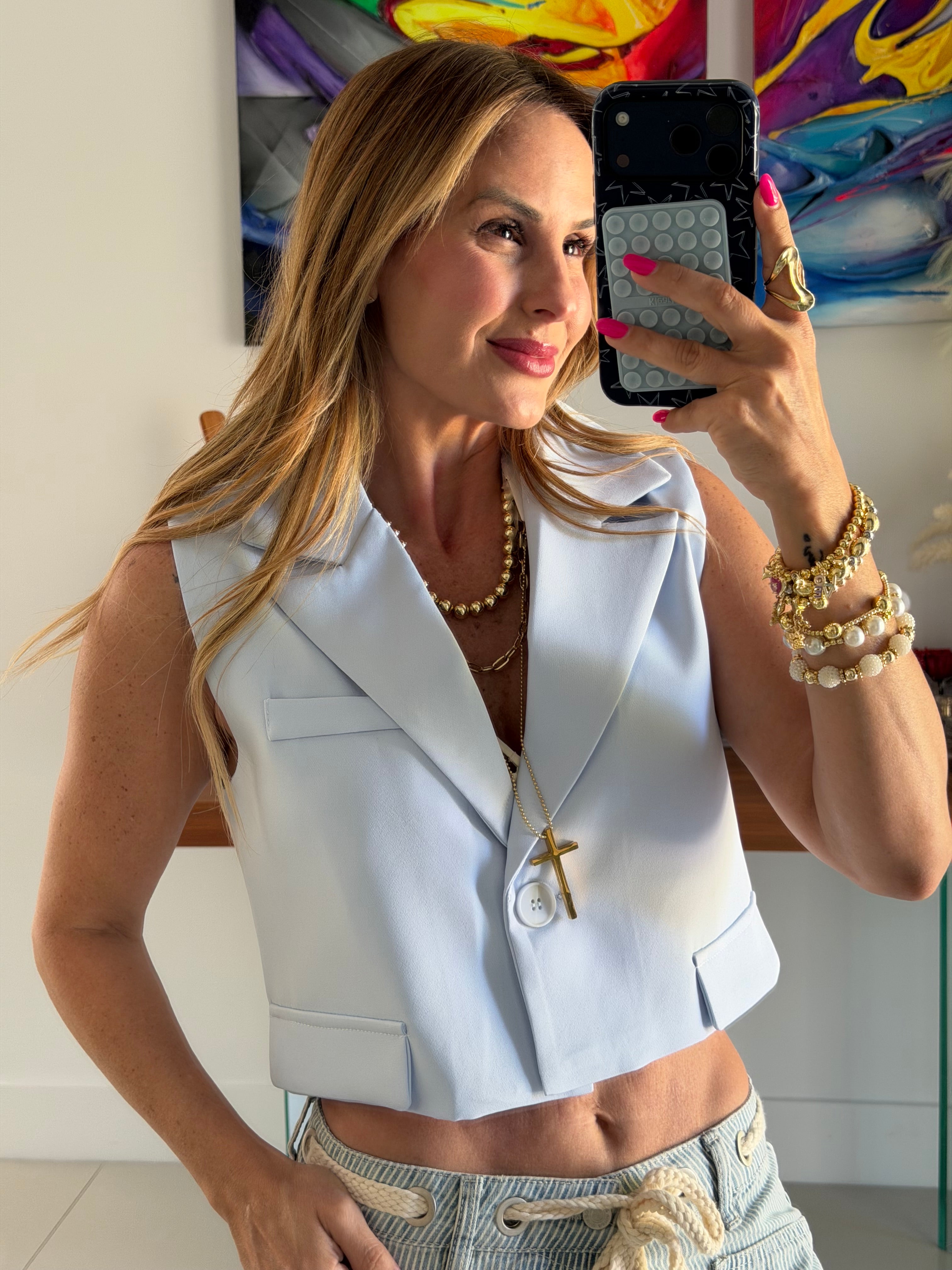 Crop Blazer V