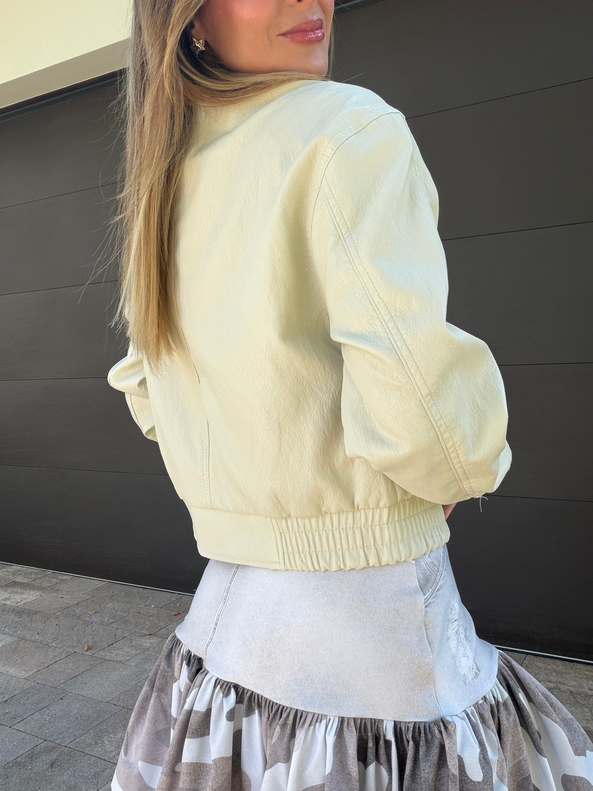Jacket Cuero Viral