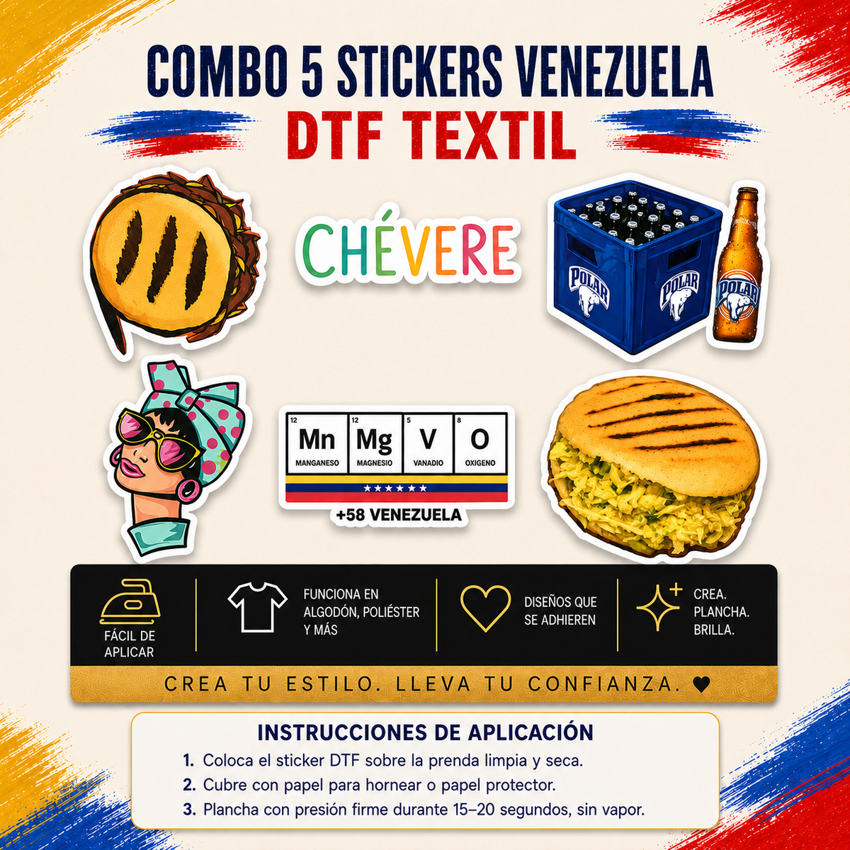 Sticker Combo Venezuela