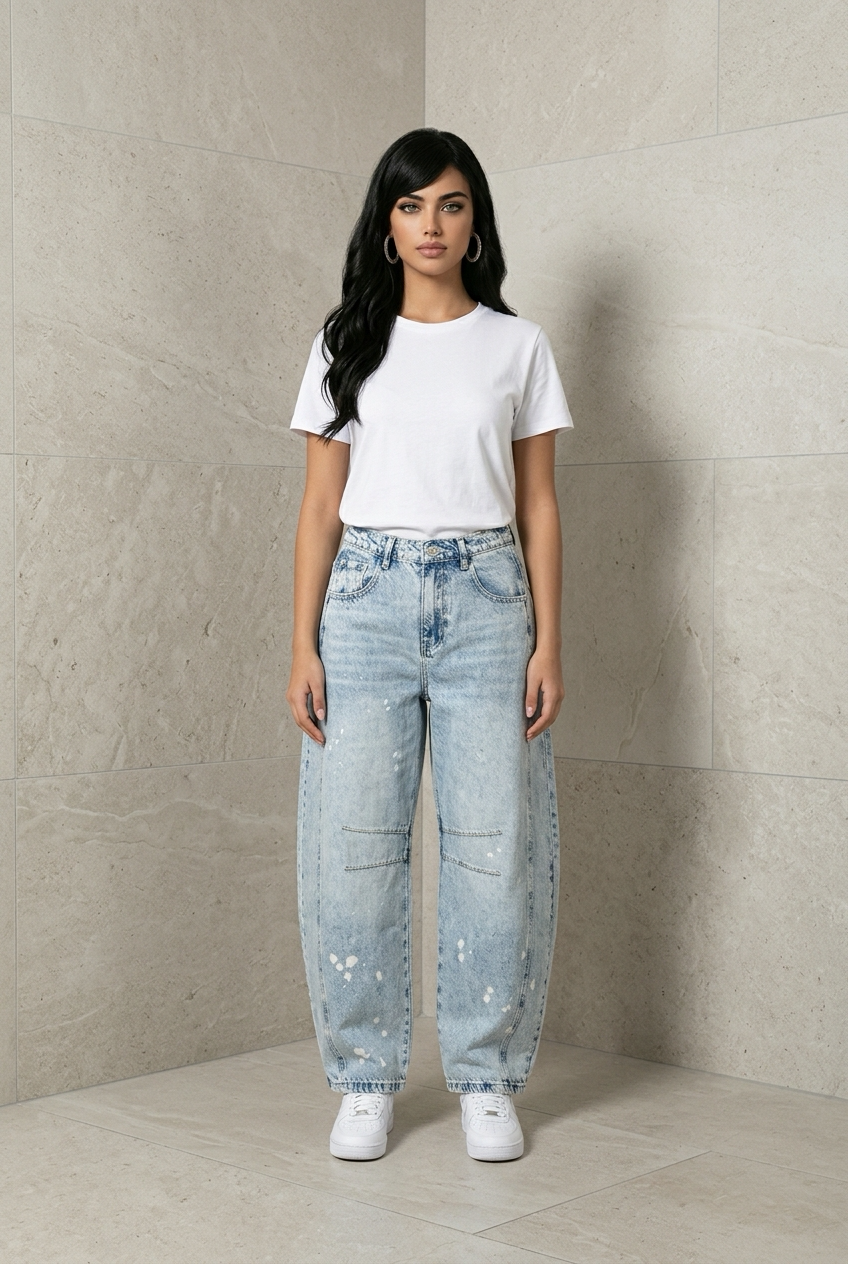 Jeans Barrel F6