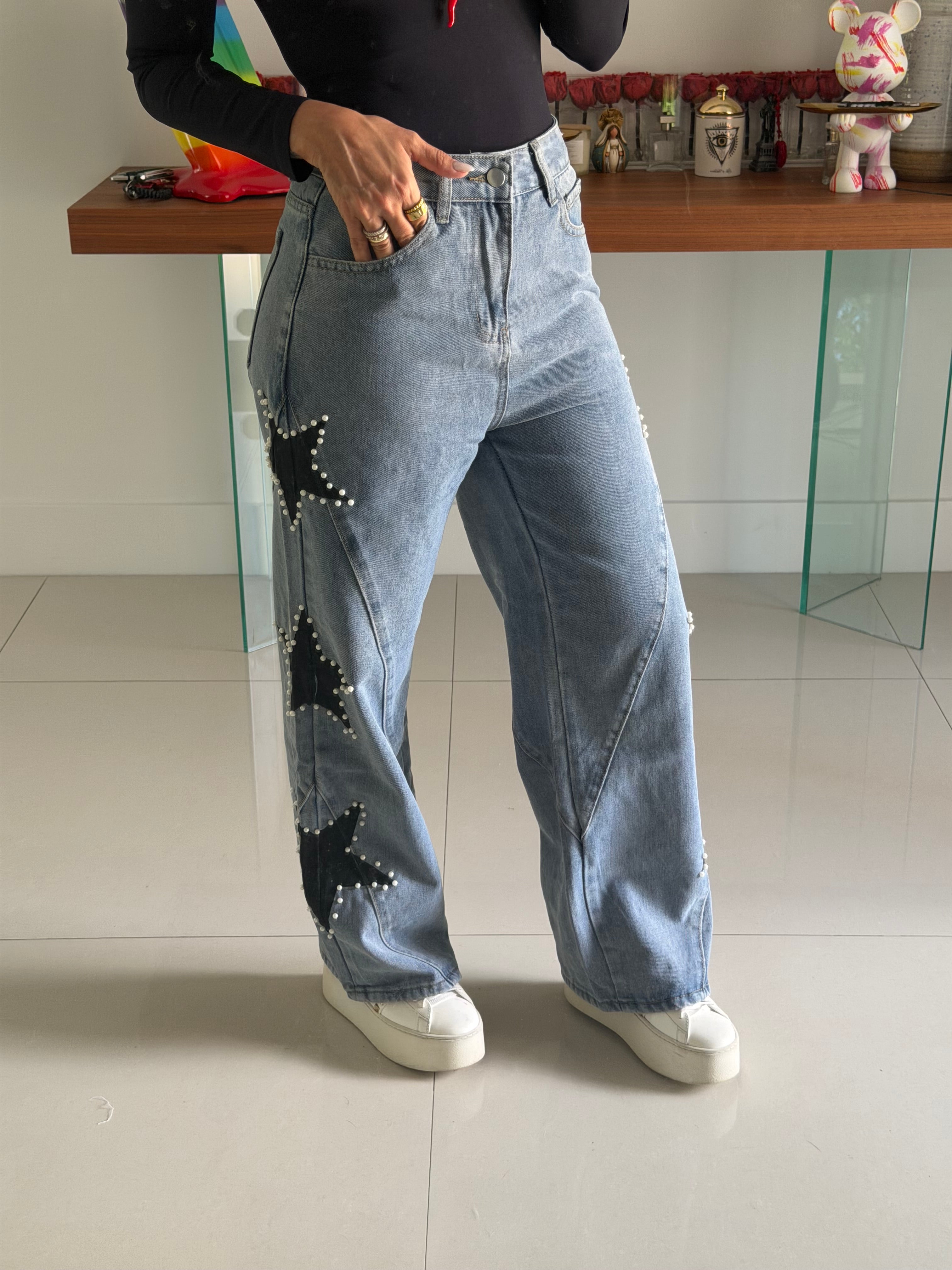 Jeans Stars Black