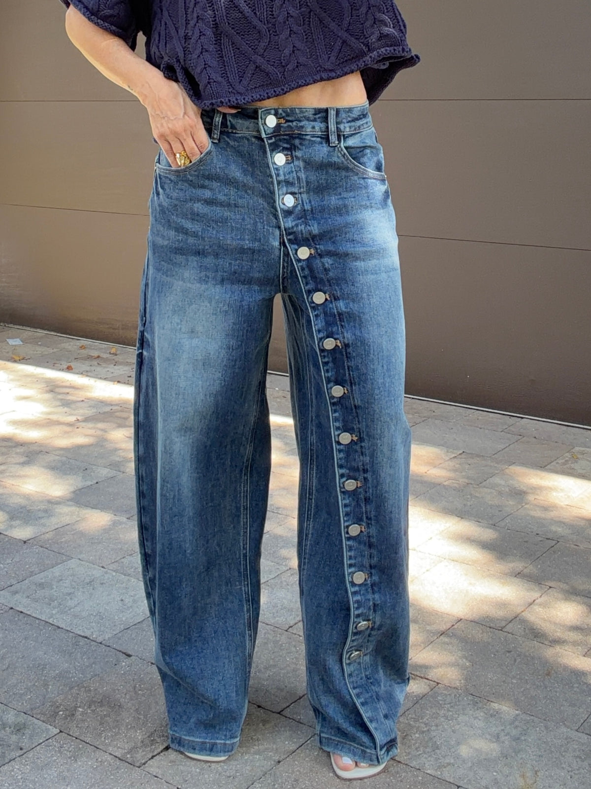 Jeans Botones