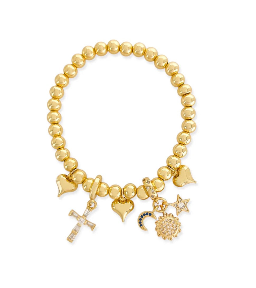 Pulsera VSW Cuore Cruz