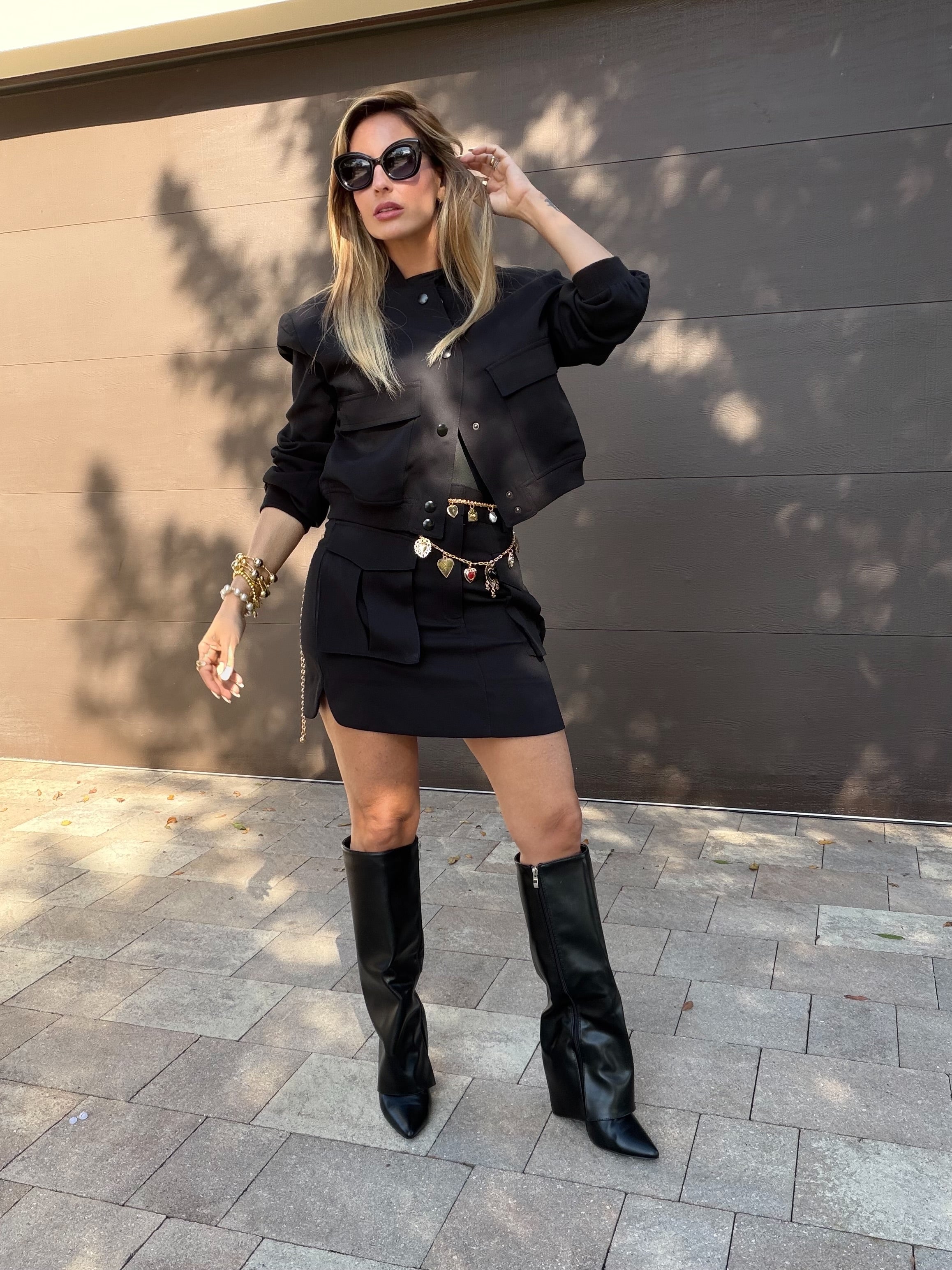 Set Bomber Skirt 8