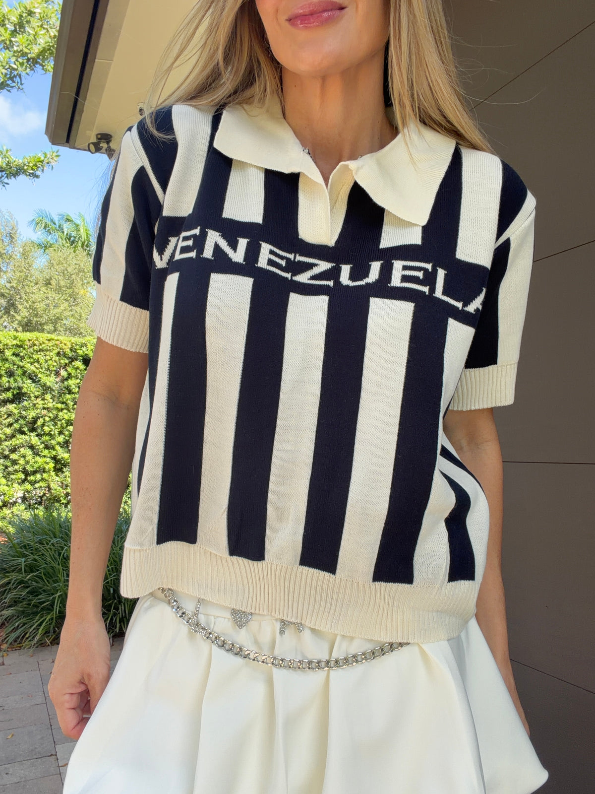 Top Croché Vzla Navy