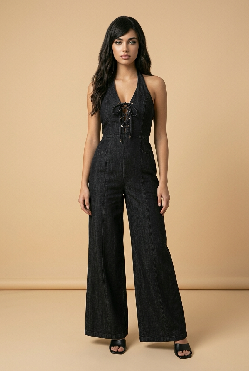 Jumpsuit Black Lol
