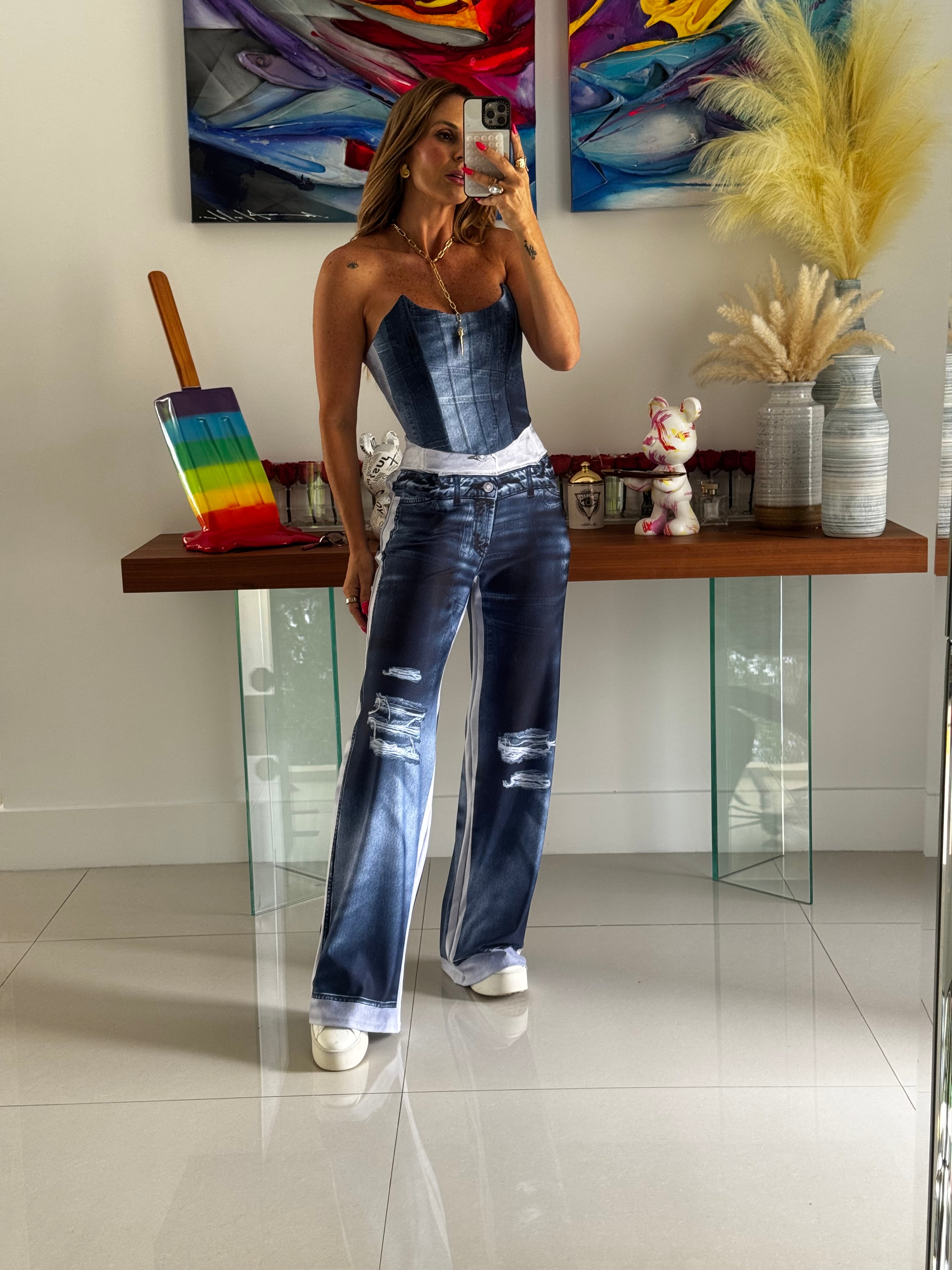 Set VSW Corset Denim 50