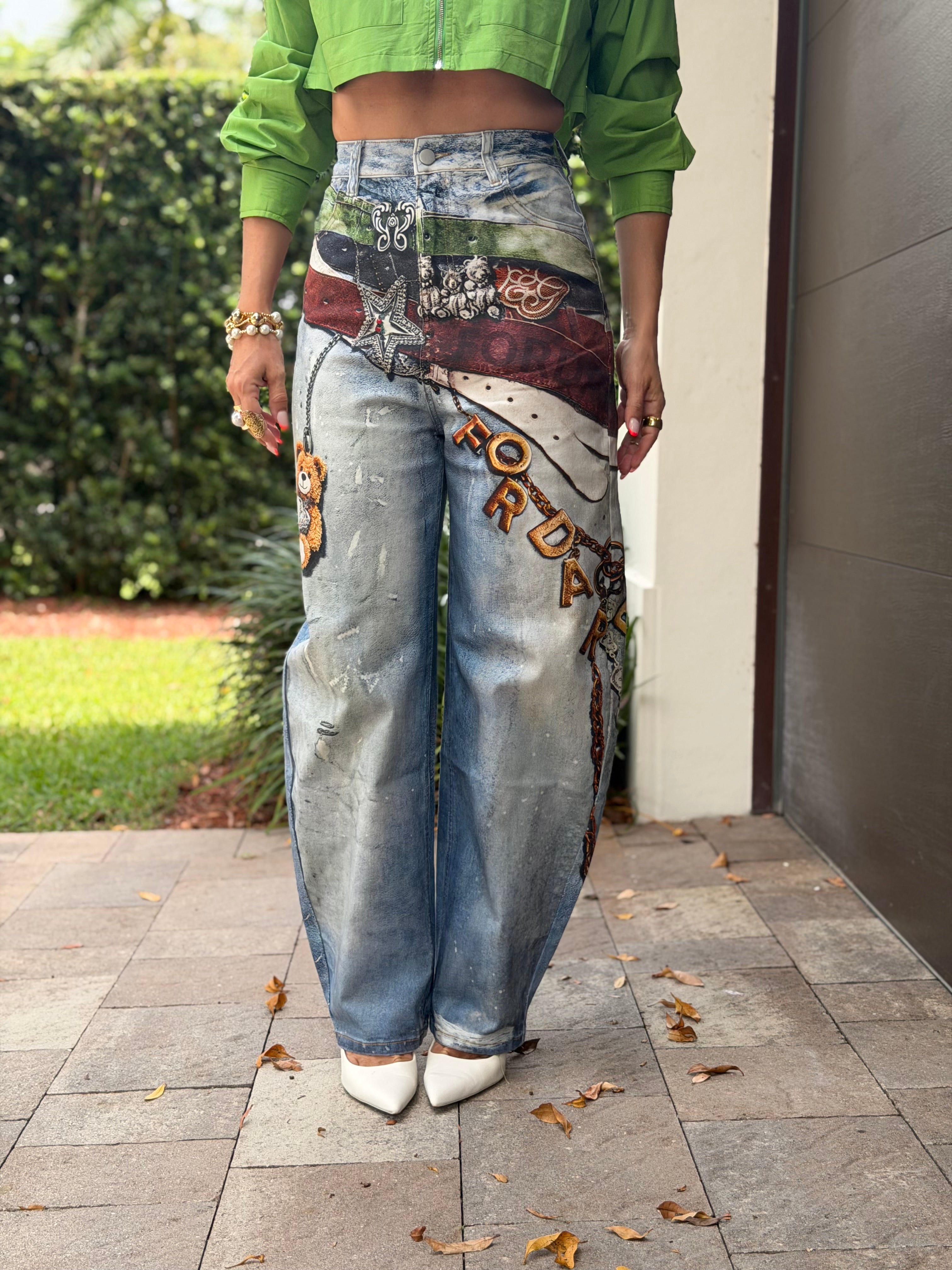 Jeans Barrel Oso