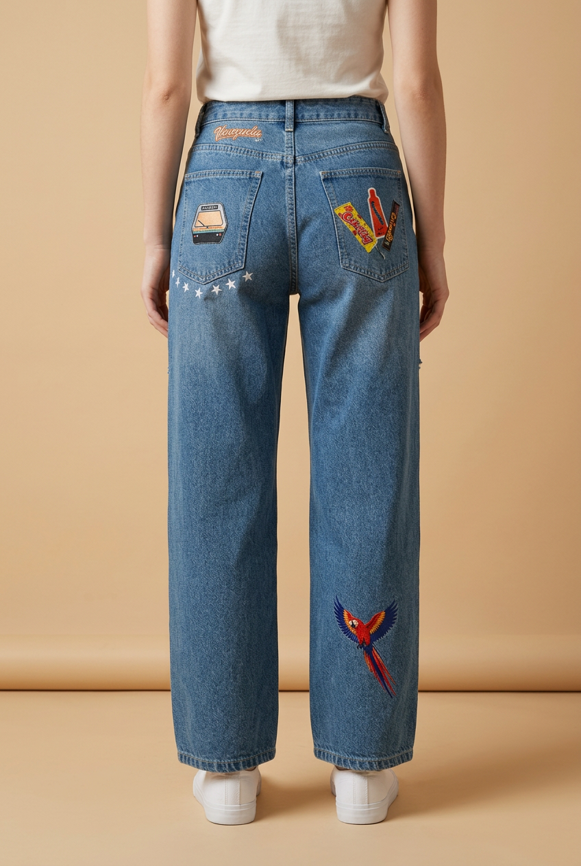 Jeans VSW Sticker Vzla