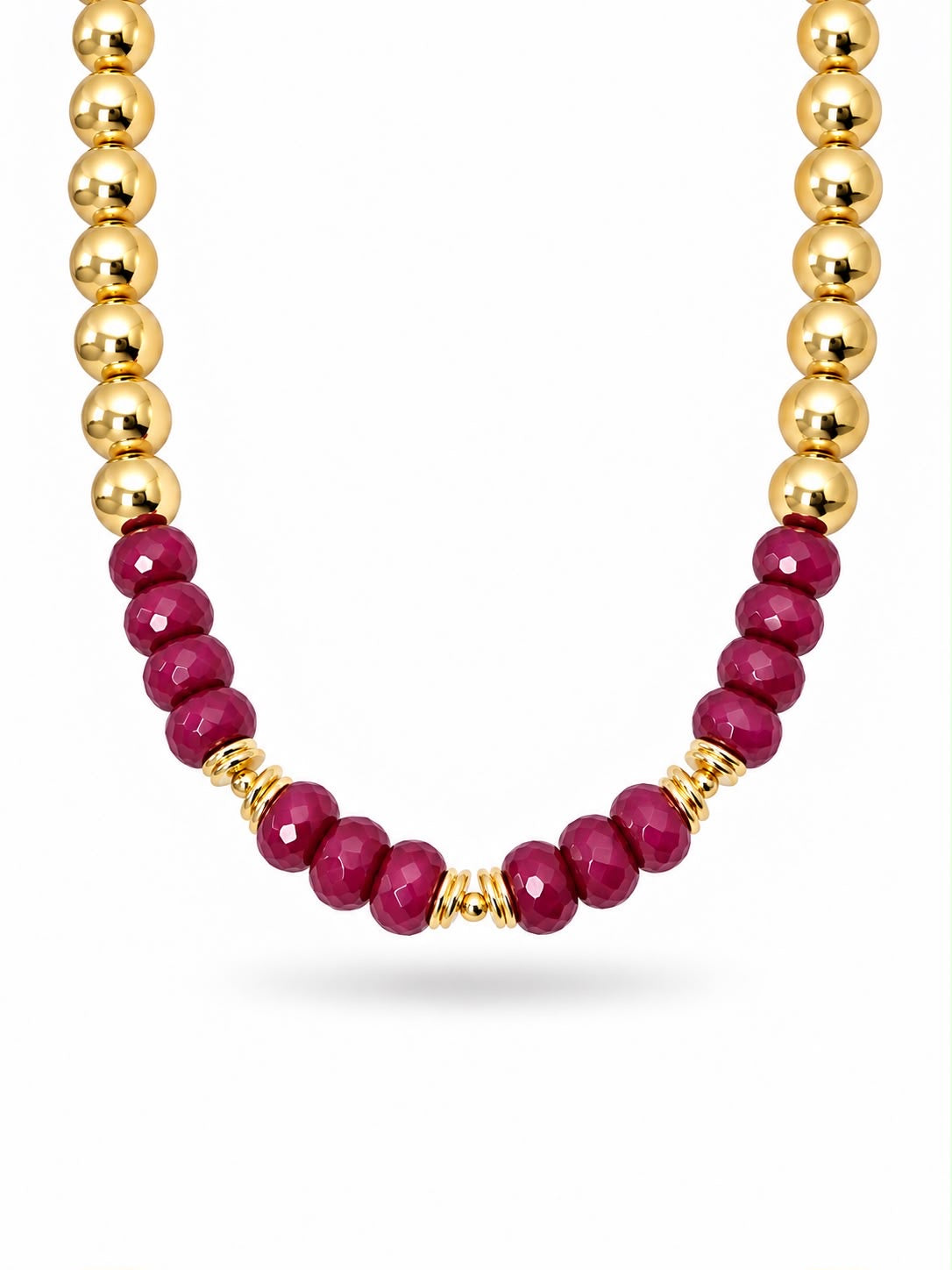Burgundy Presence Necklace