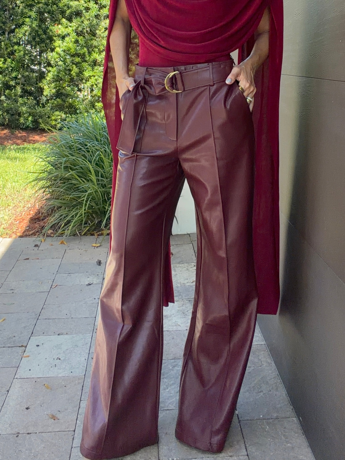 Pant Cuero Bur