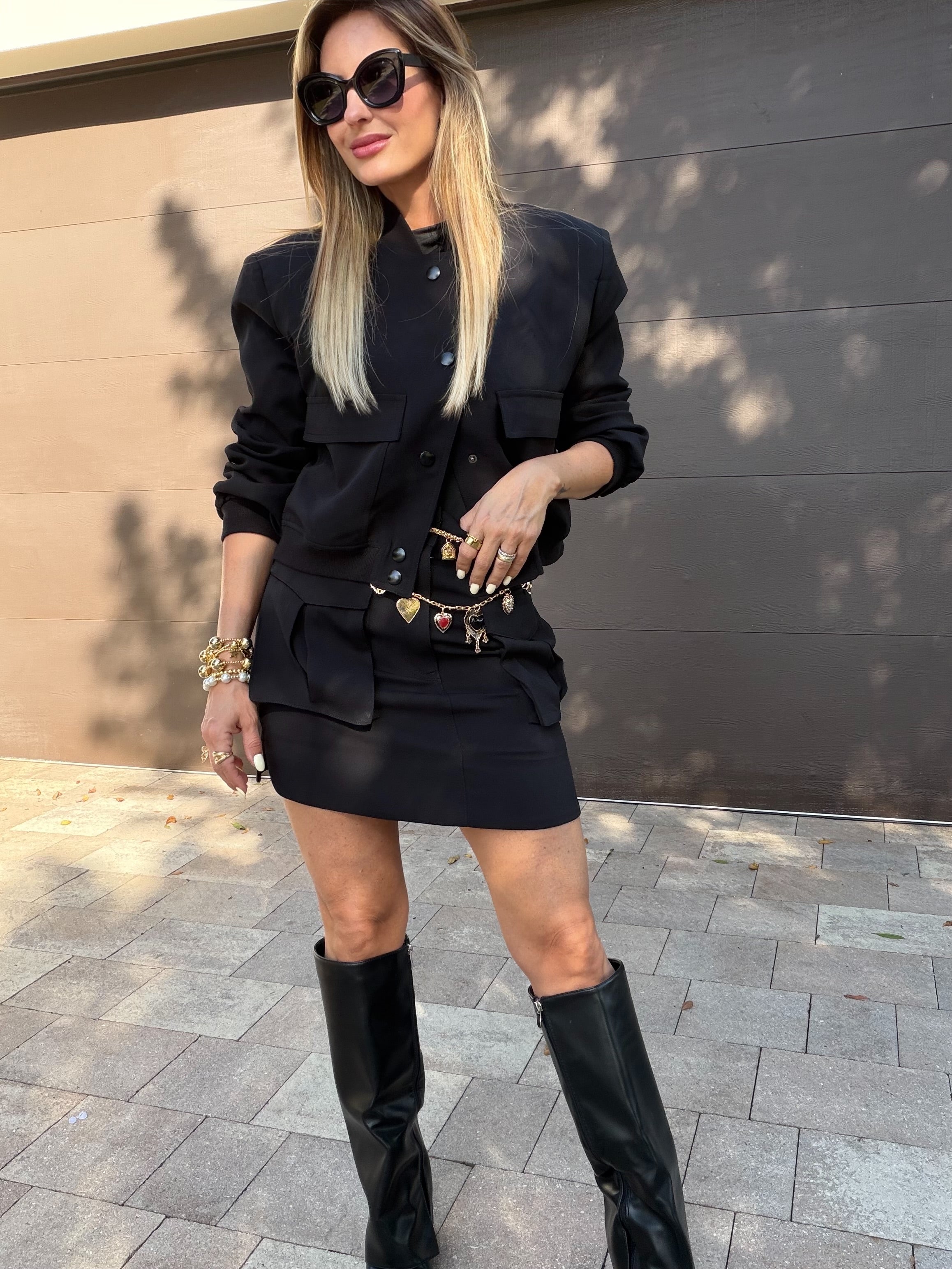 Set Bomber Skirt 8