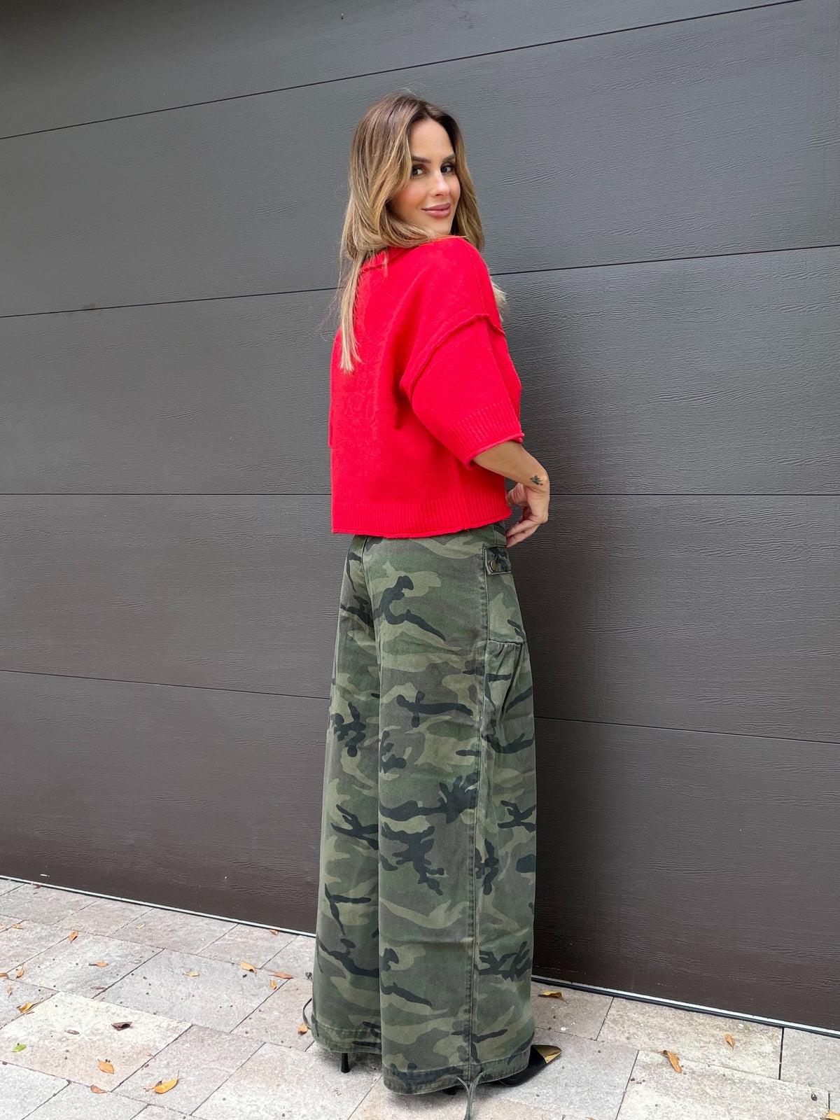 Jeans Camo Menta