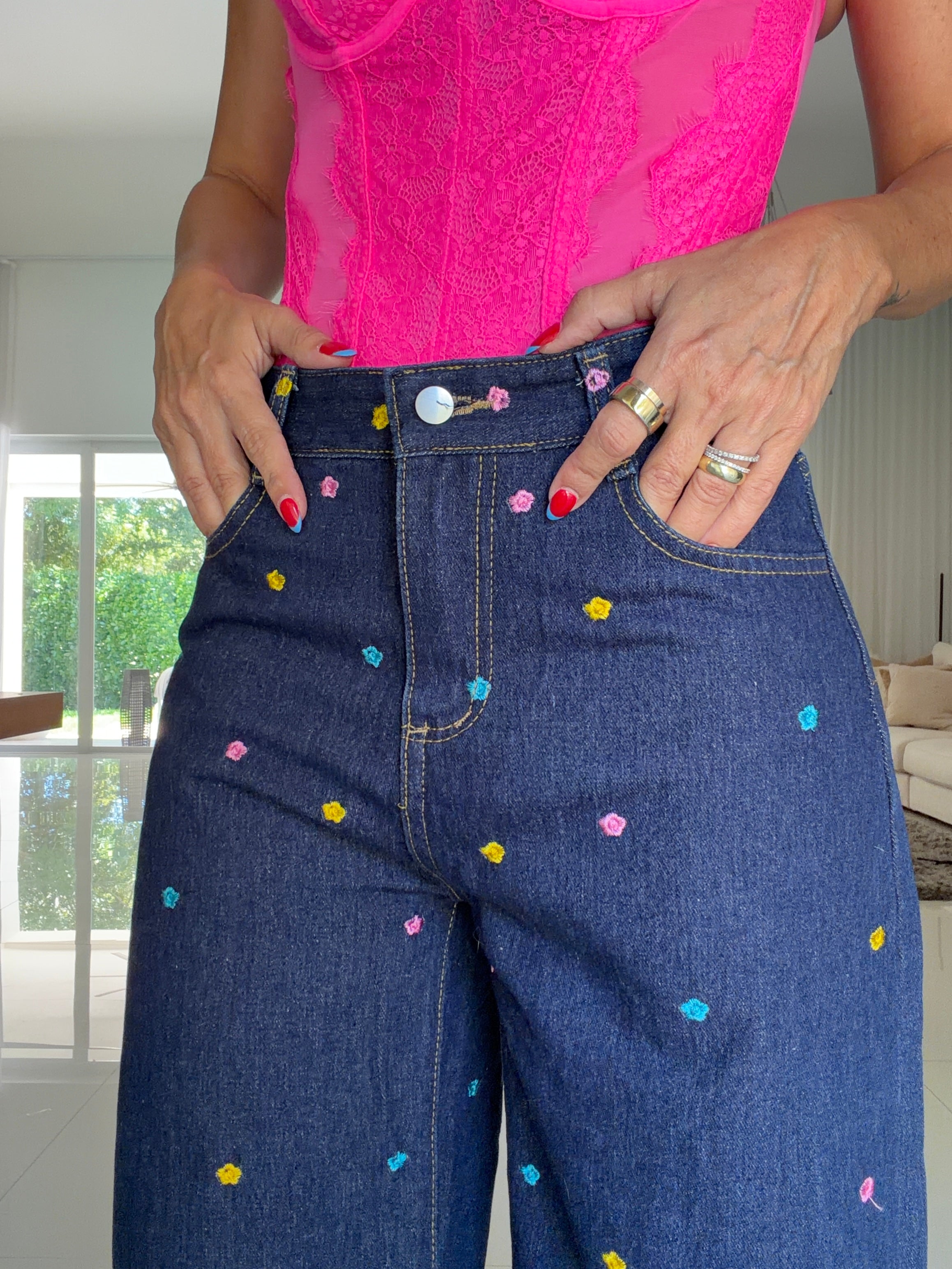 Jeans Flores
