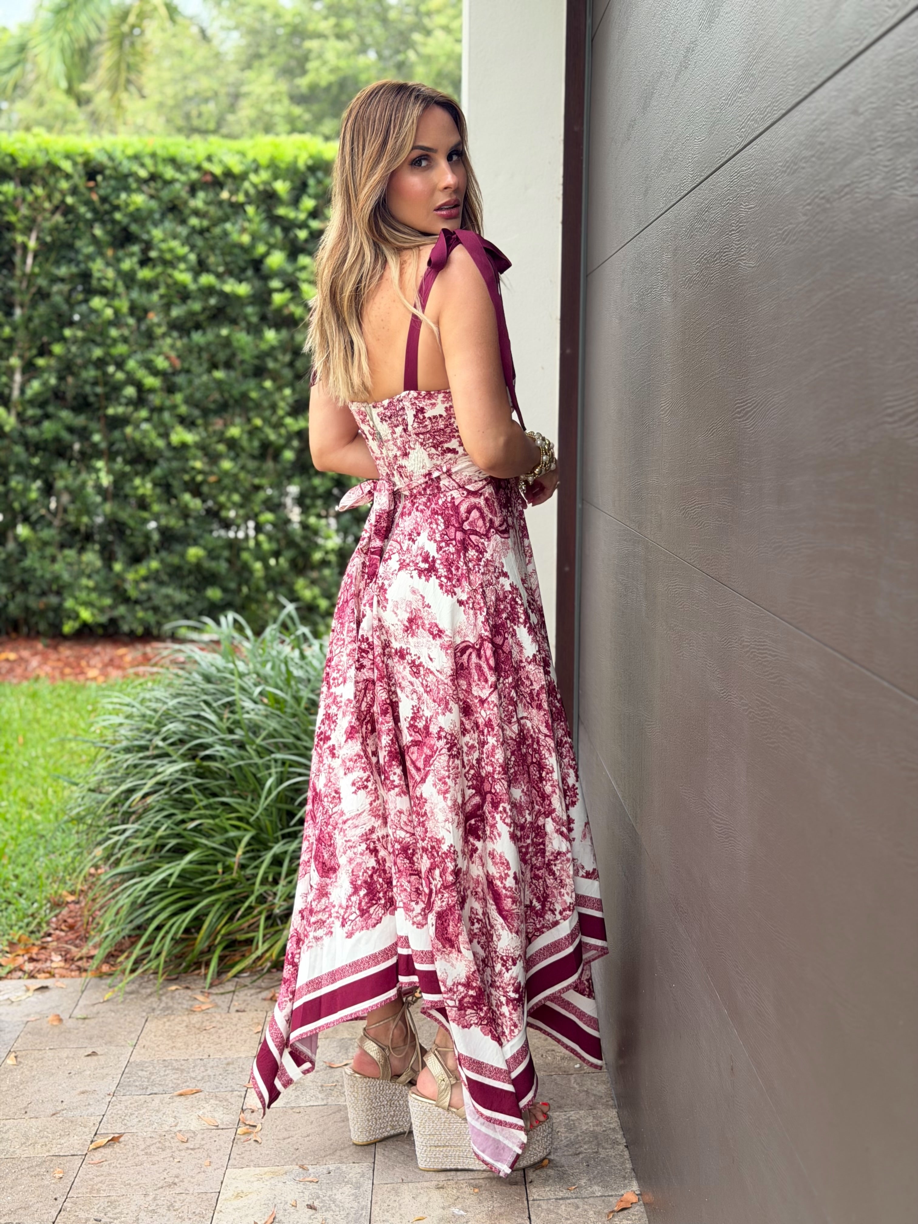 Dress Dior Wine