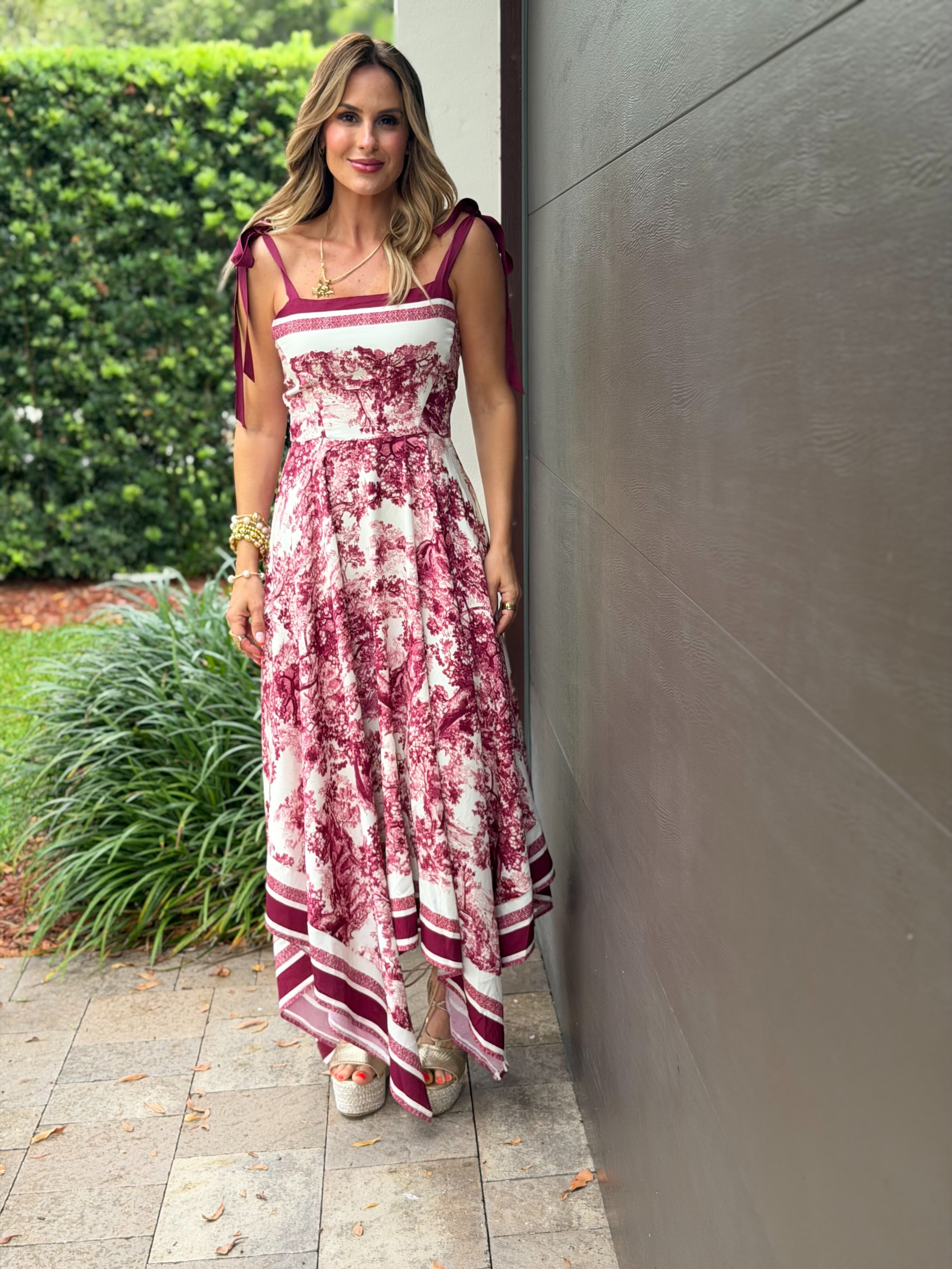 Dress Dior Wine