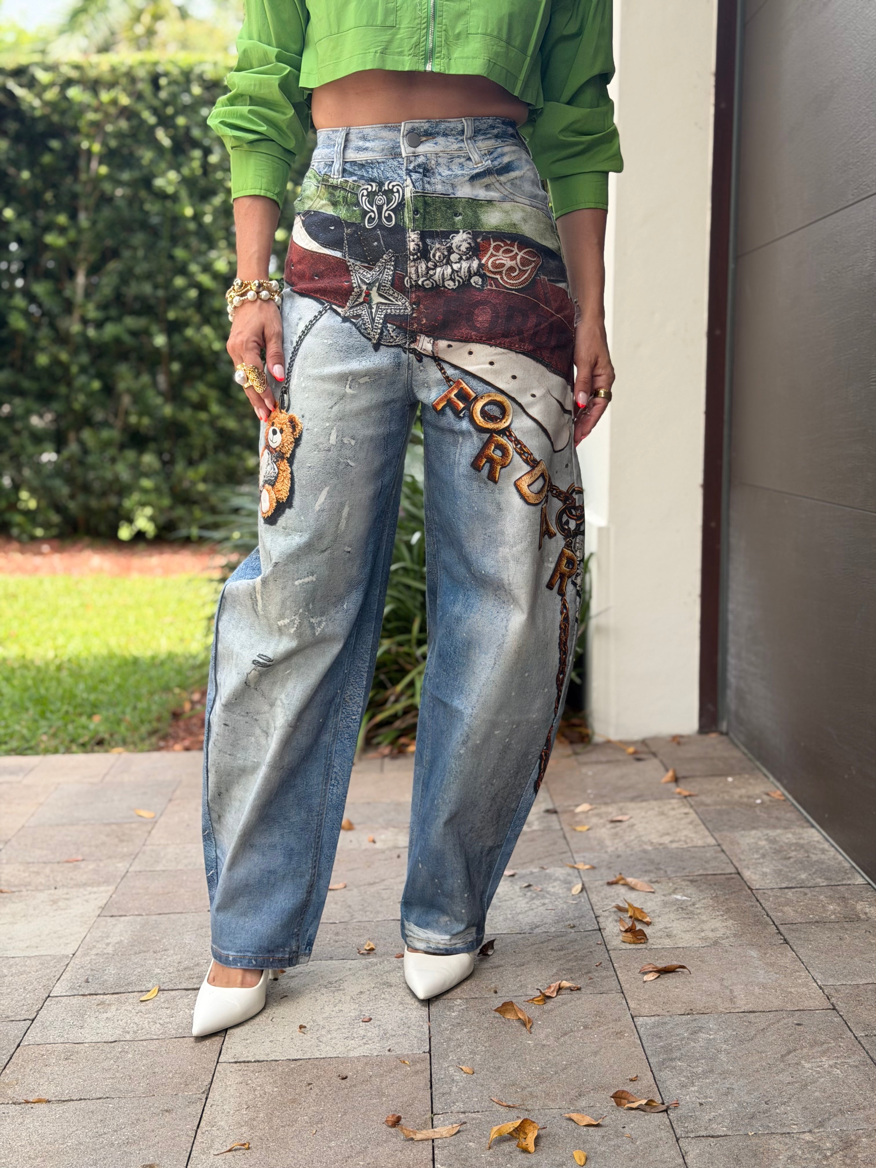 Jeans Barrel Oso
