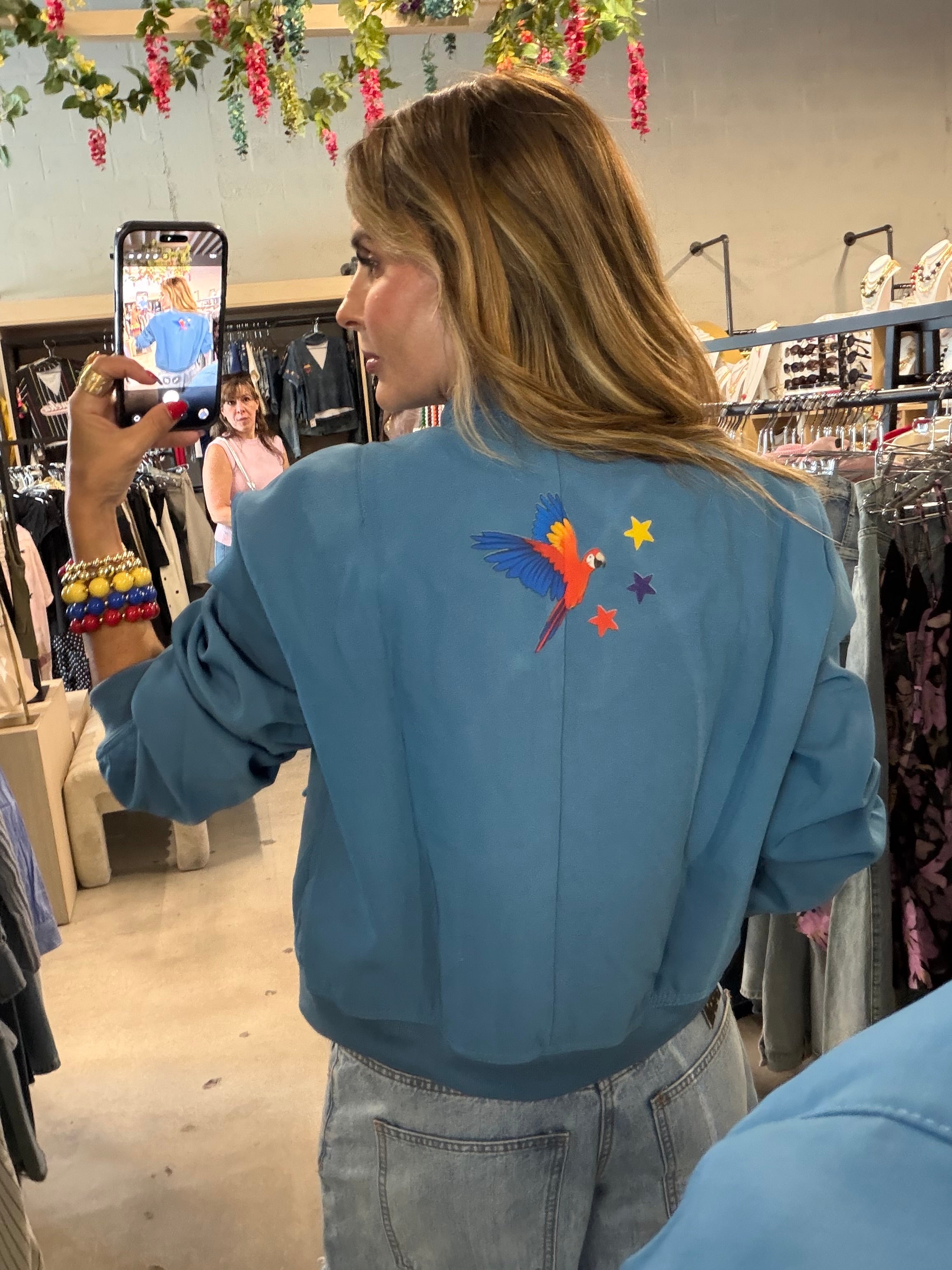 Jacket Blue bomber