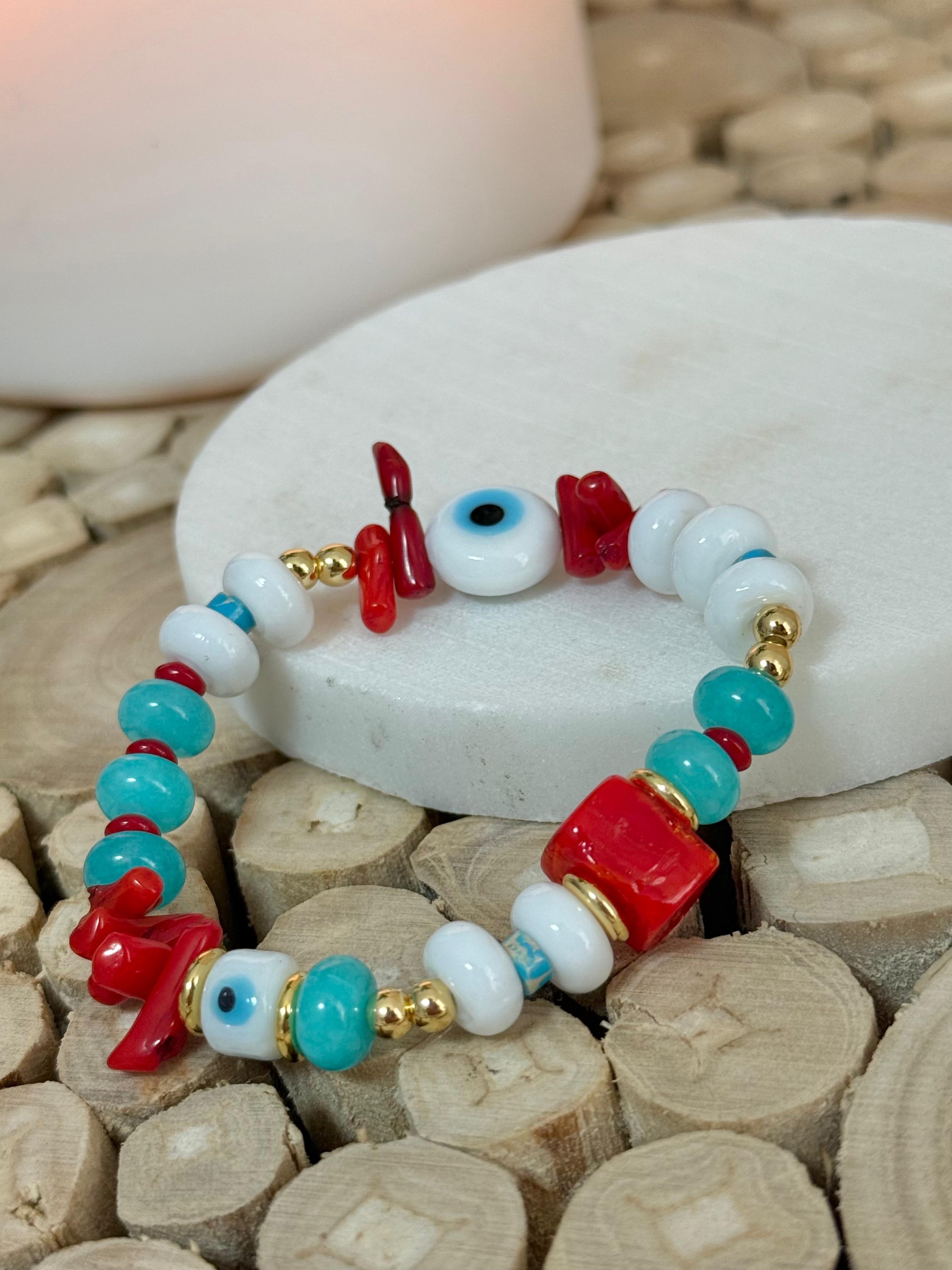 Pulsera Lucky White