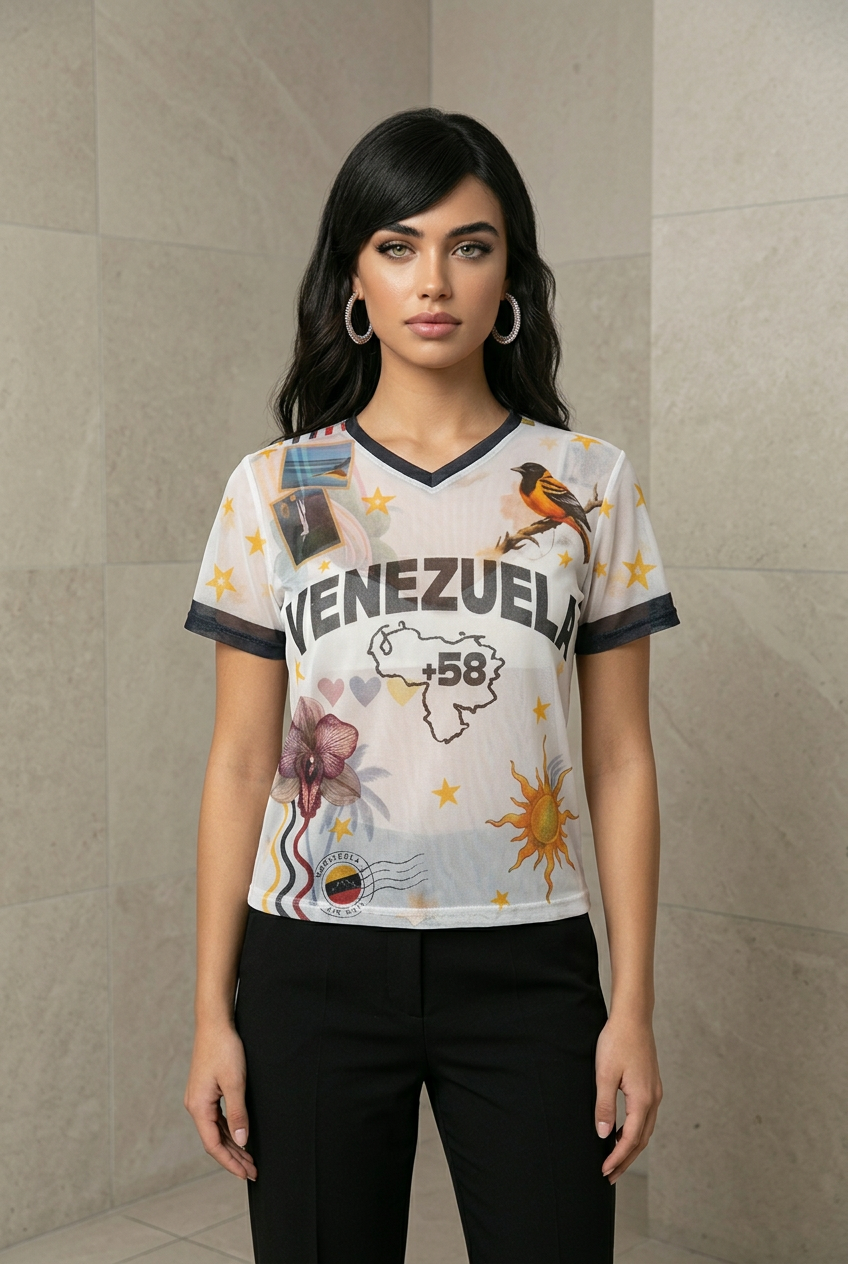 Shirt Vzla White (pre orden)