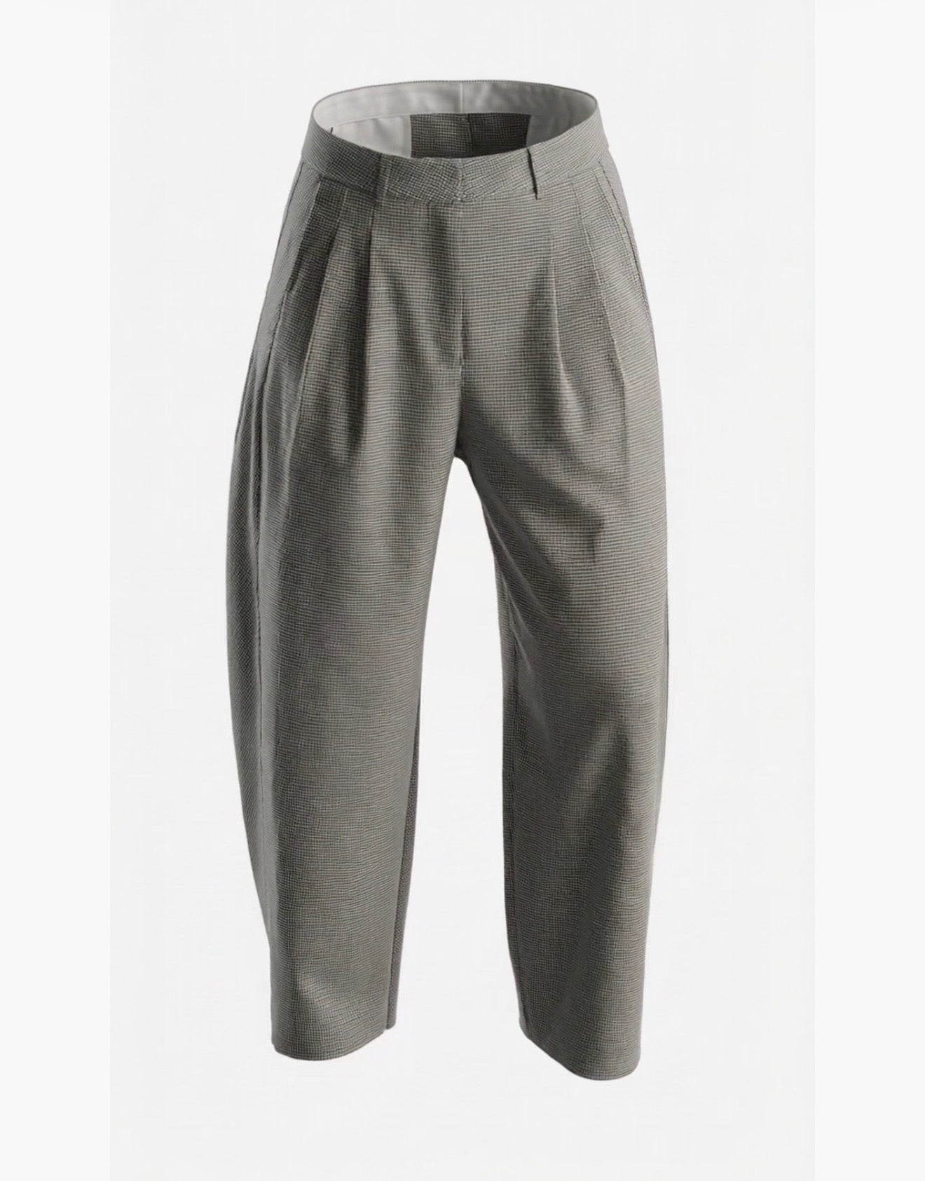 Pant Barrel Cuadros