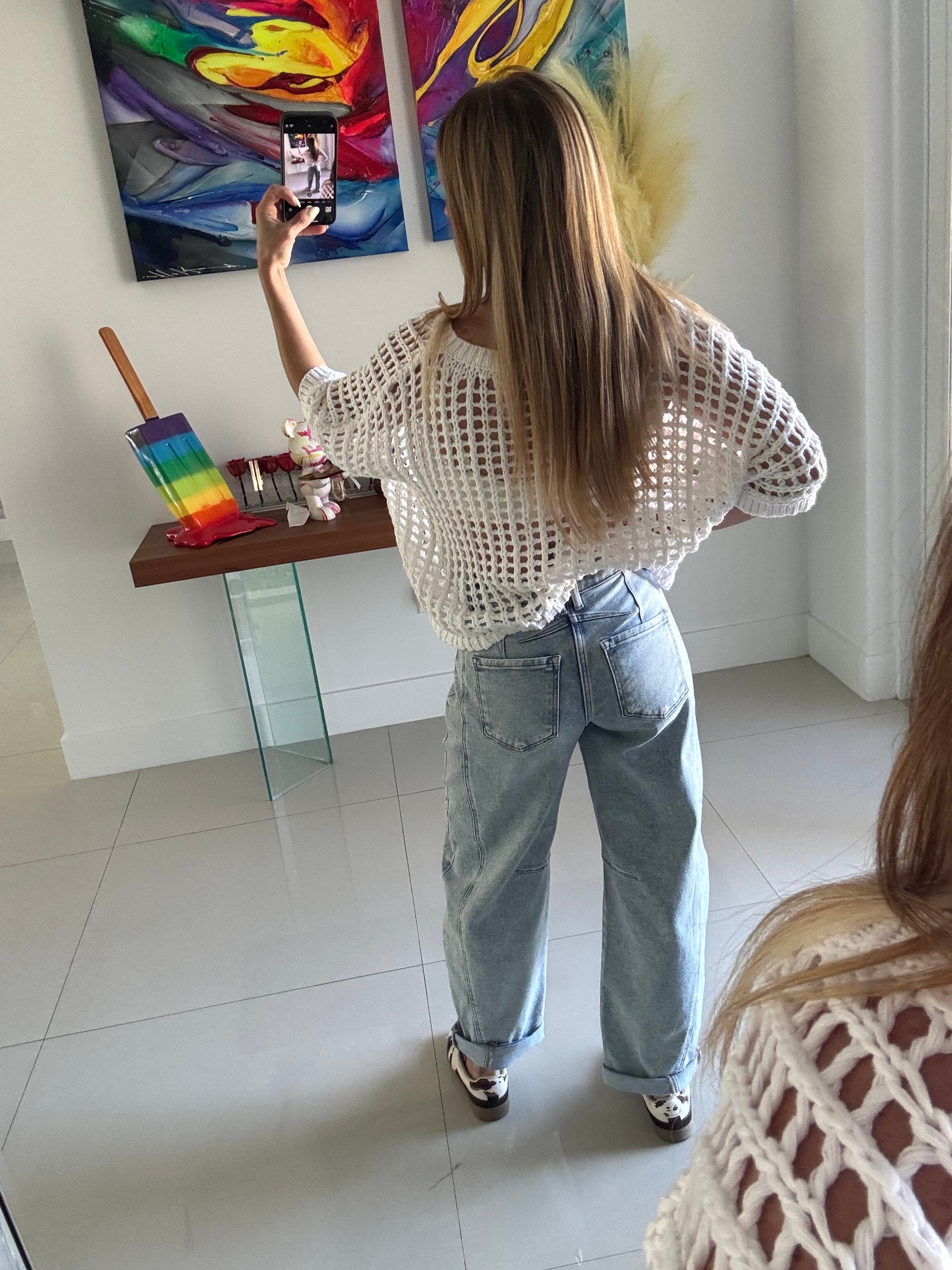 Top Croché