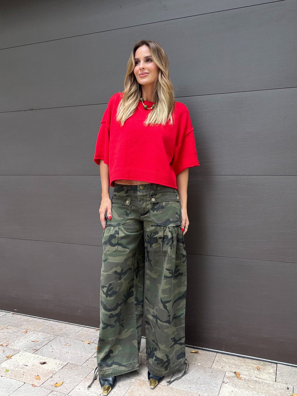 Jeans Camo Menta