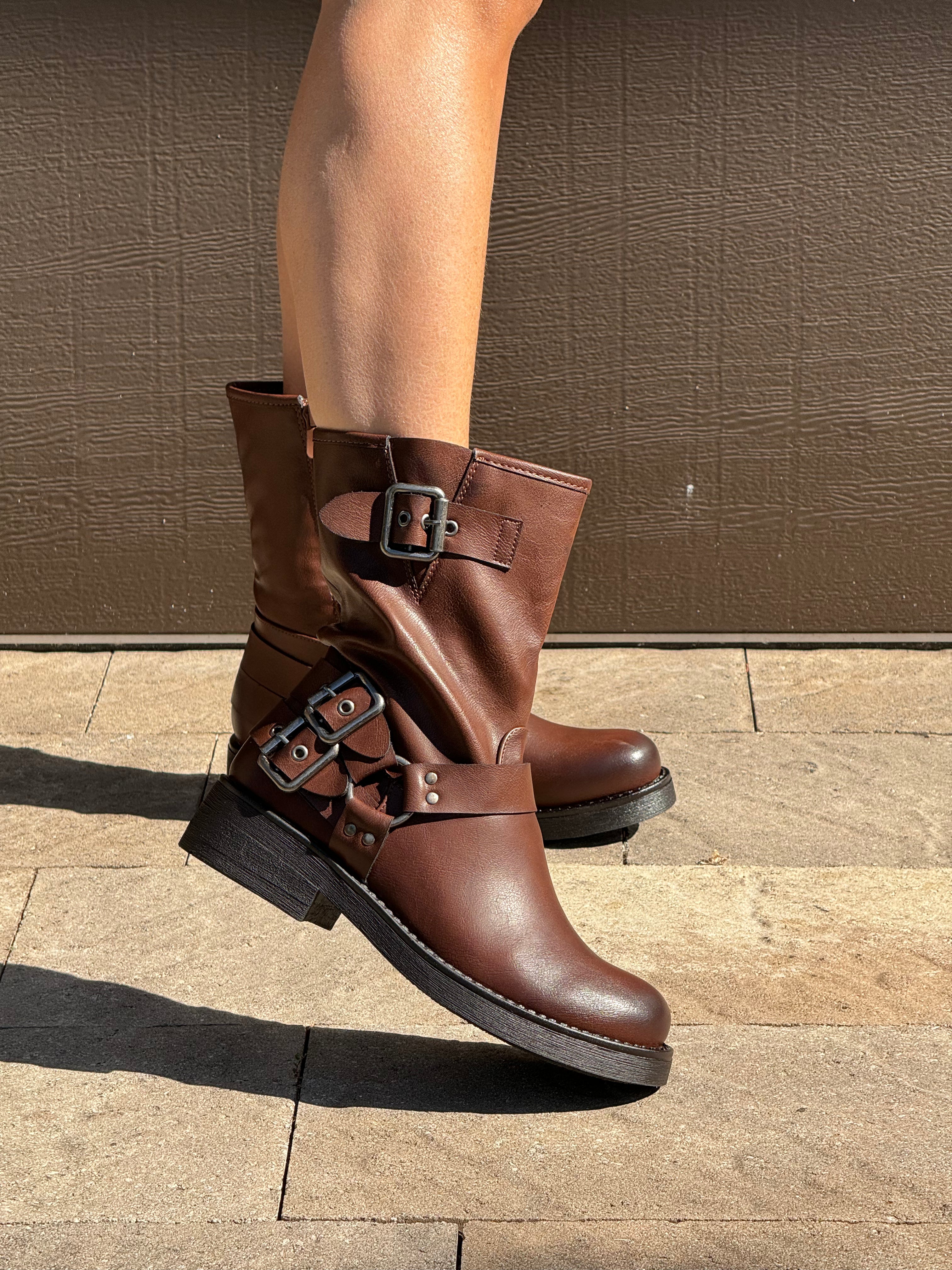 Boot Bike Brown 112